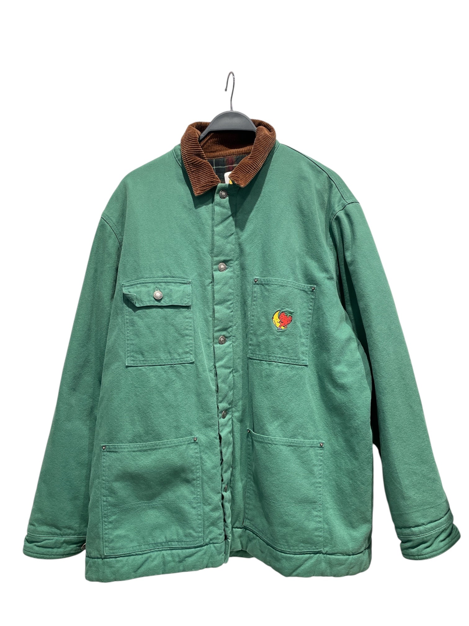 Sky High Farm Workwear/Jacket/XXL/Cotton/GRN/Cord Collar Banana/Stawberry view 1