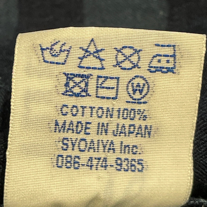 pure blue japan/Blouse/S/Plaid/Cotton/NVY/