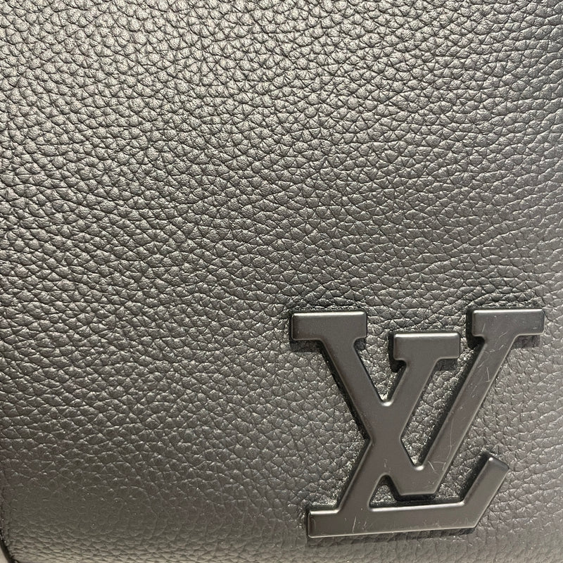 LOUIS VUITTON/Briefcase/Leather/BLK/TAKEOFF BRIEFCASE