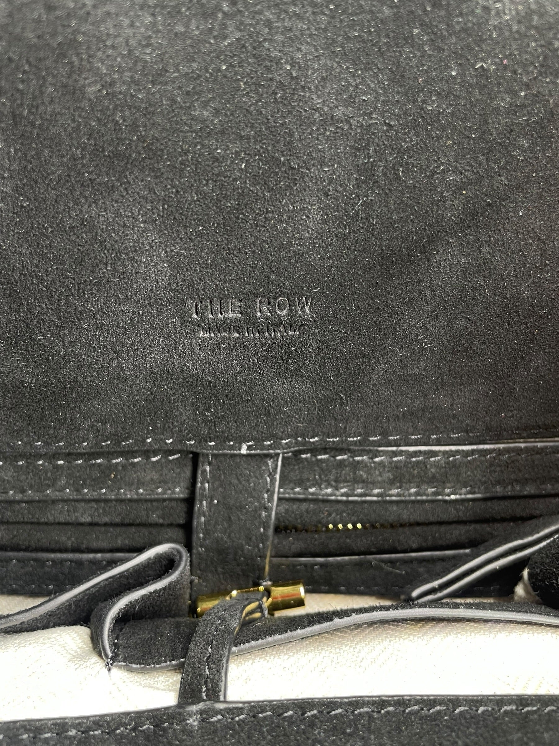 THE ROW/Hand Bag/Suede/BLK/SOFT MARGAUX 15 view 6