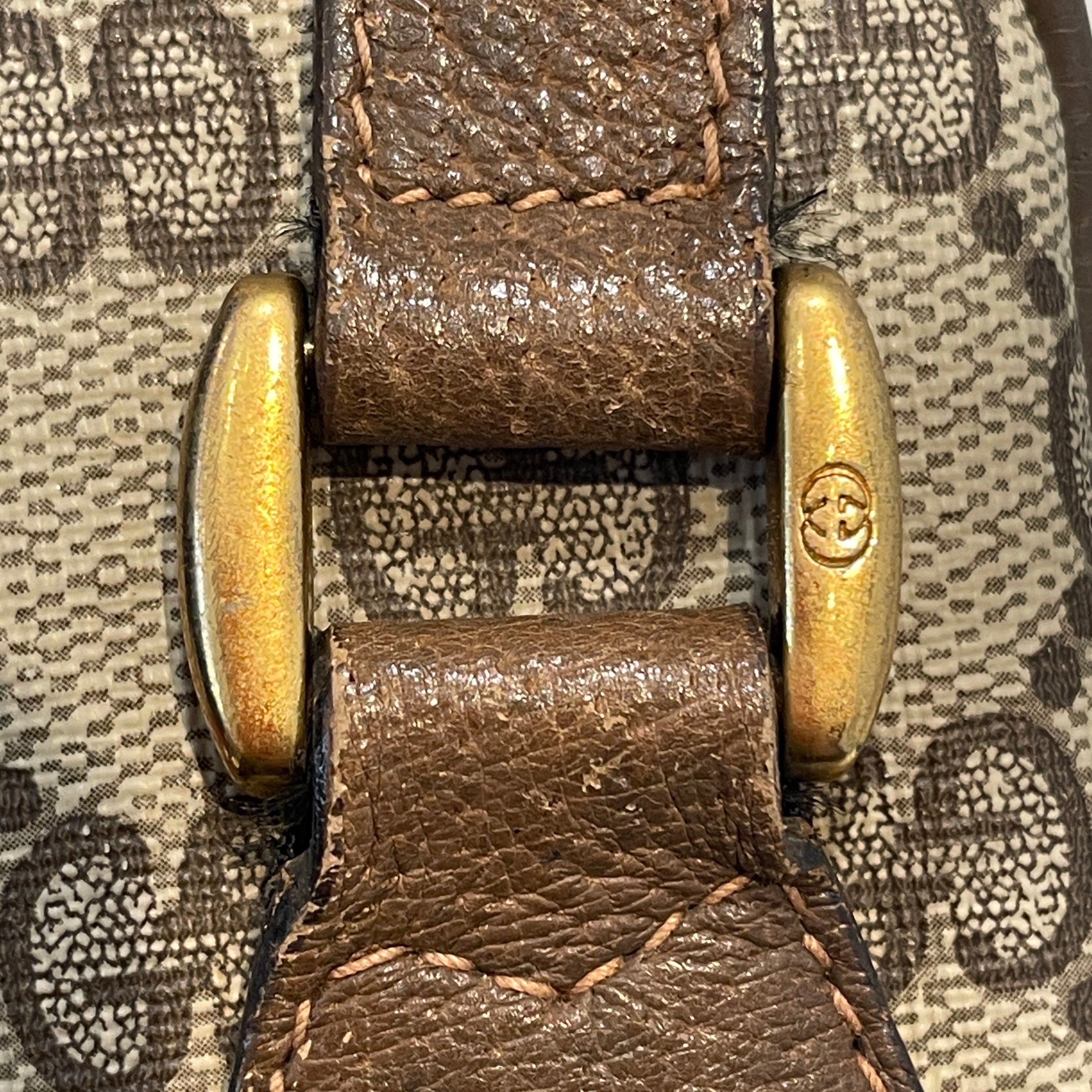 GUCCI/Bag/Nylon/BRW/Gucissima Crossbody Bag view 6