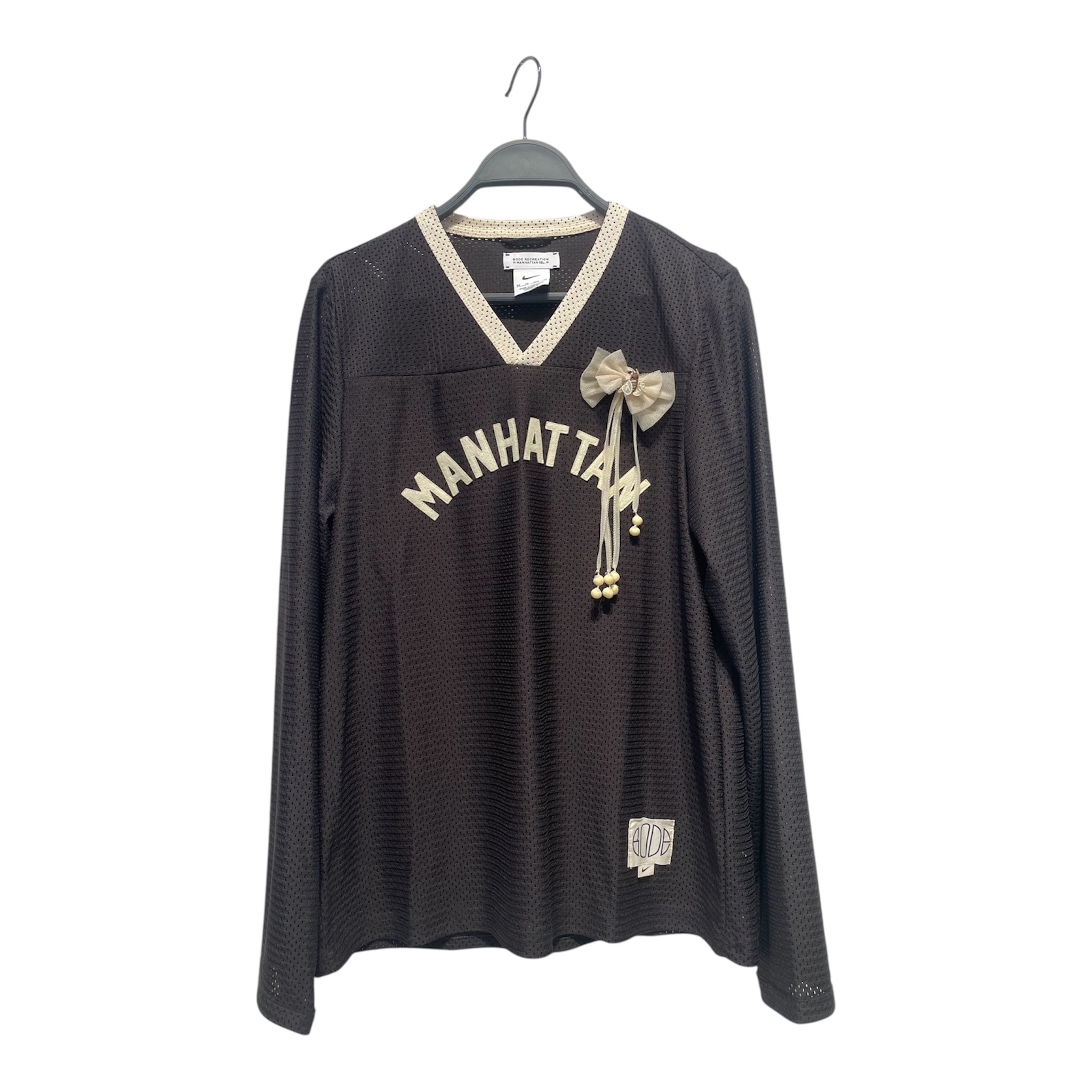 BODE/LS T-Shirt/XS/Polyester/BRW/manhattan jersey view 1
