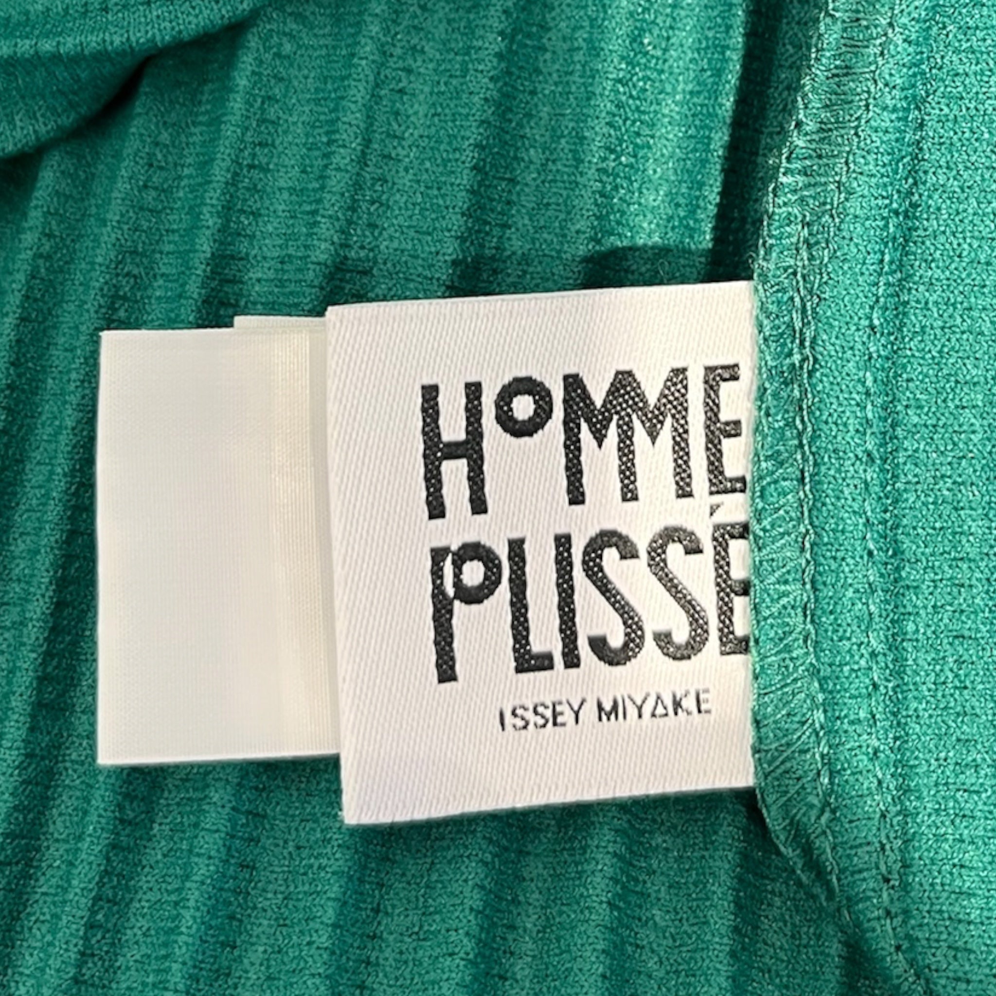 ISSEY MIYAKE/SS Shirt/M/Polyester/GRN/PLEATED view 3