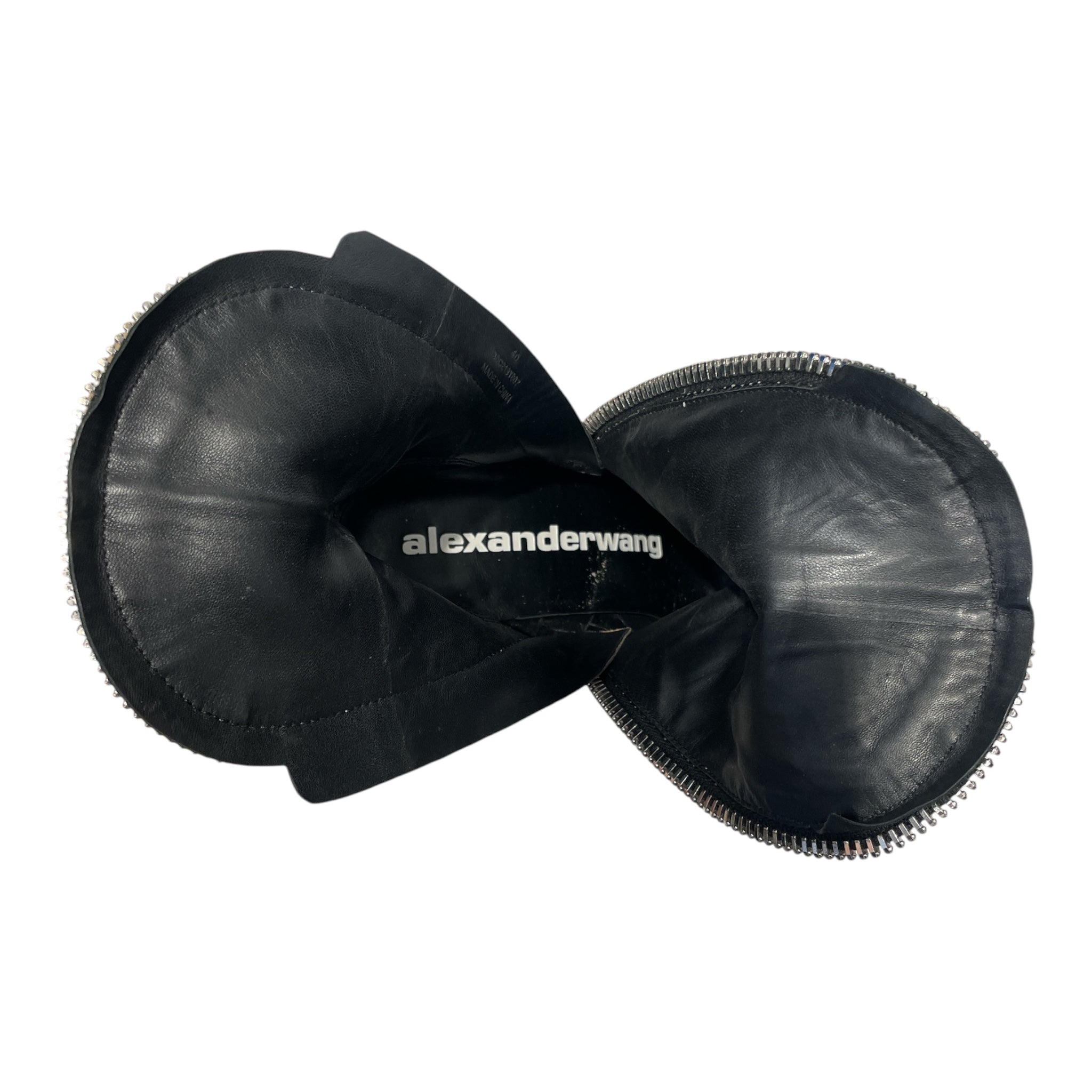 Alexander Wang/Boots/EU 40/Leather/GRY/Lane Boot view 4