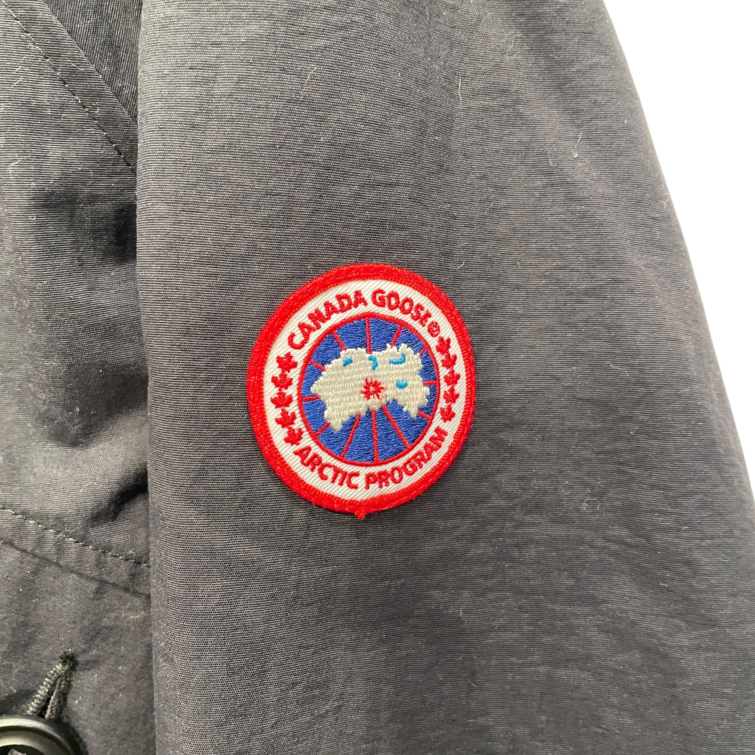 CANADA GOOSE/Jacket/XL/Polyester/NVY/CLASSIC CG COAT BUTTONS FRNT P view 3
