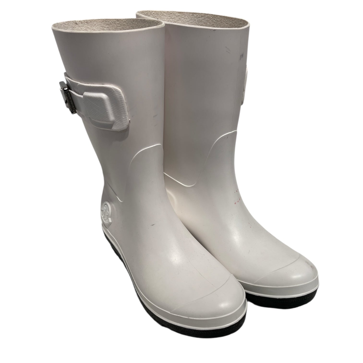 MONCLER/Shoes/US 6/WHT/Buckle Rain Boots view 1