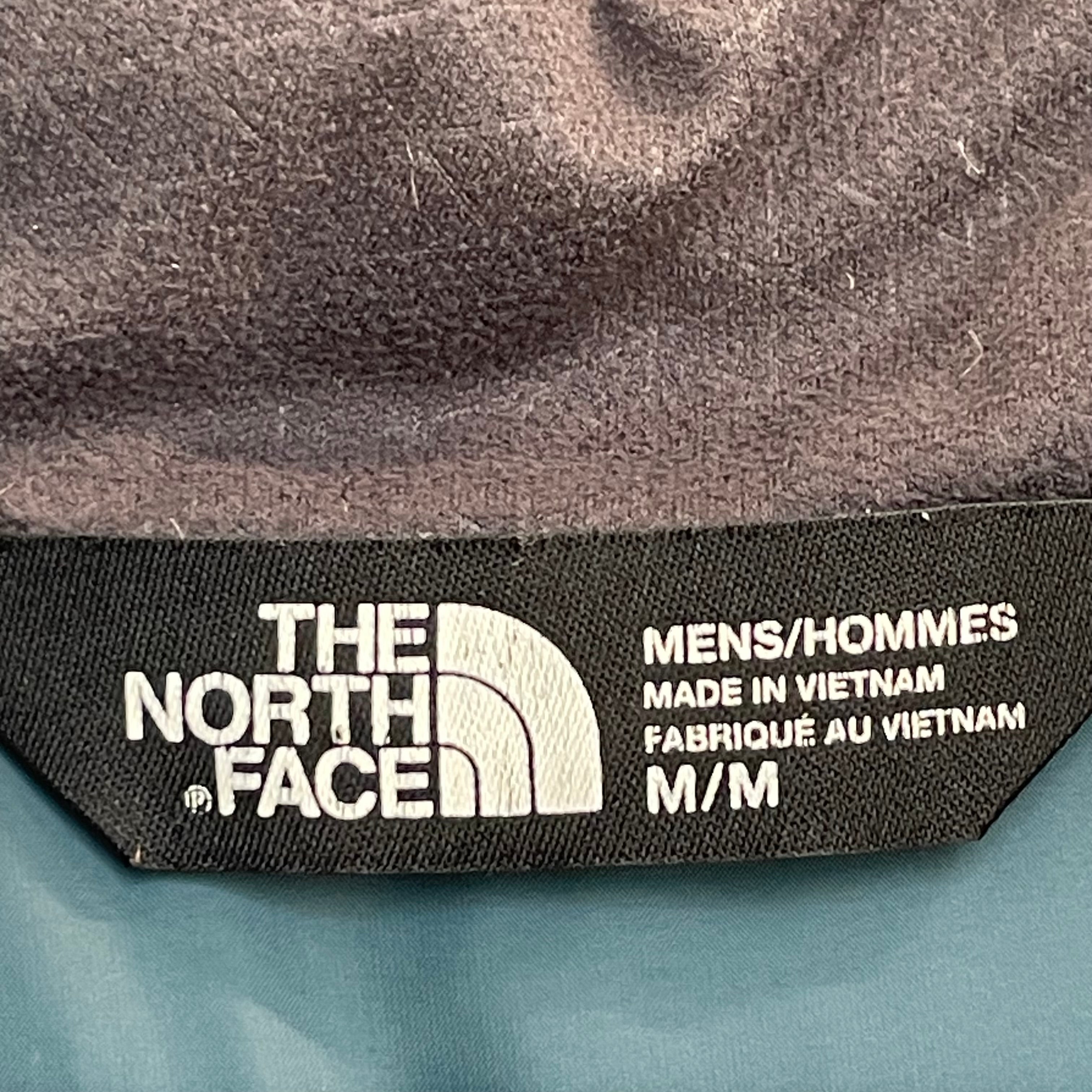 THE NORTH FACE/Puffer Jkt/M/Nylon/SLV/dark aqua inside linen view 6