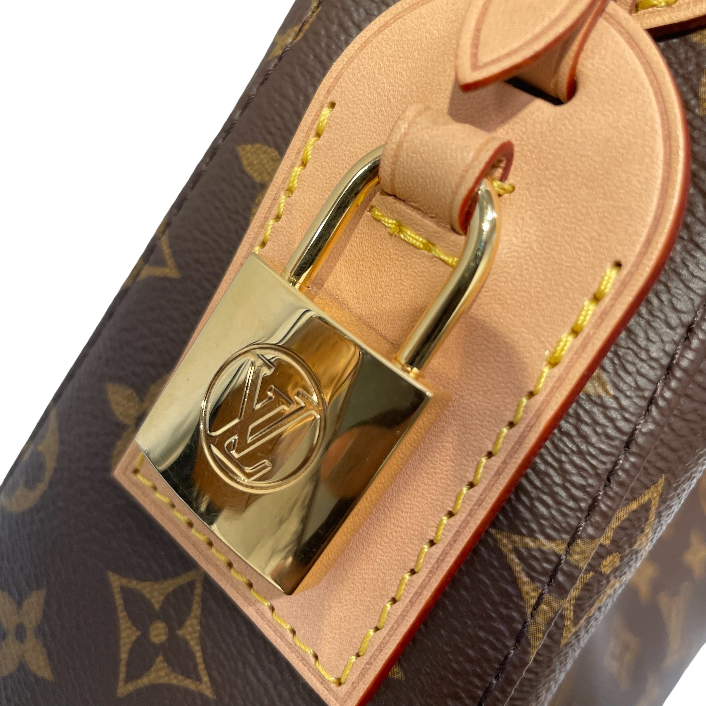 LOUIS VUITTON/Bag/Leather/BRW/Slouchy MM monogram view 4