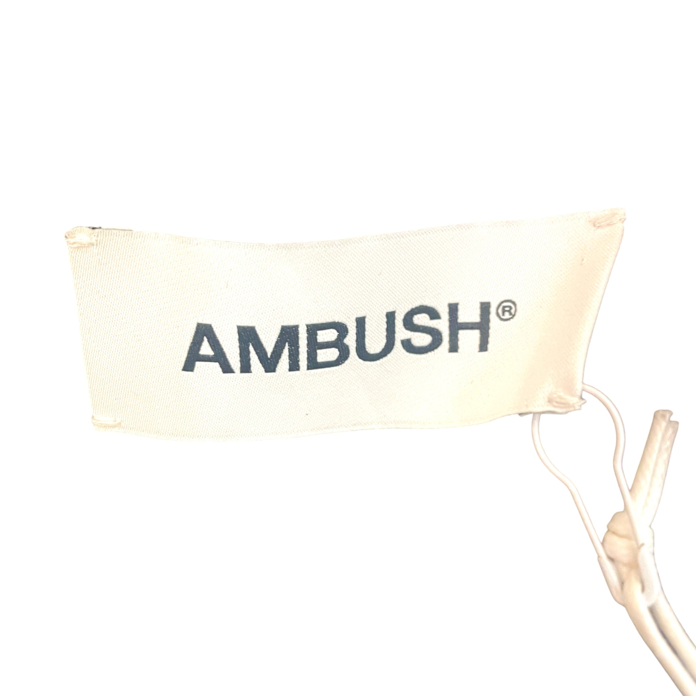 AMBUSH/Trench Coat/2/Nylon/KHK/oversized poncho view 3
