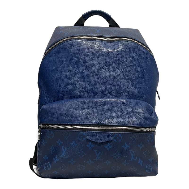 LOUIS VUITTON/Backpack/OS/Monogram/Leather/BLU/DISCOVERY PM