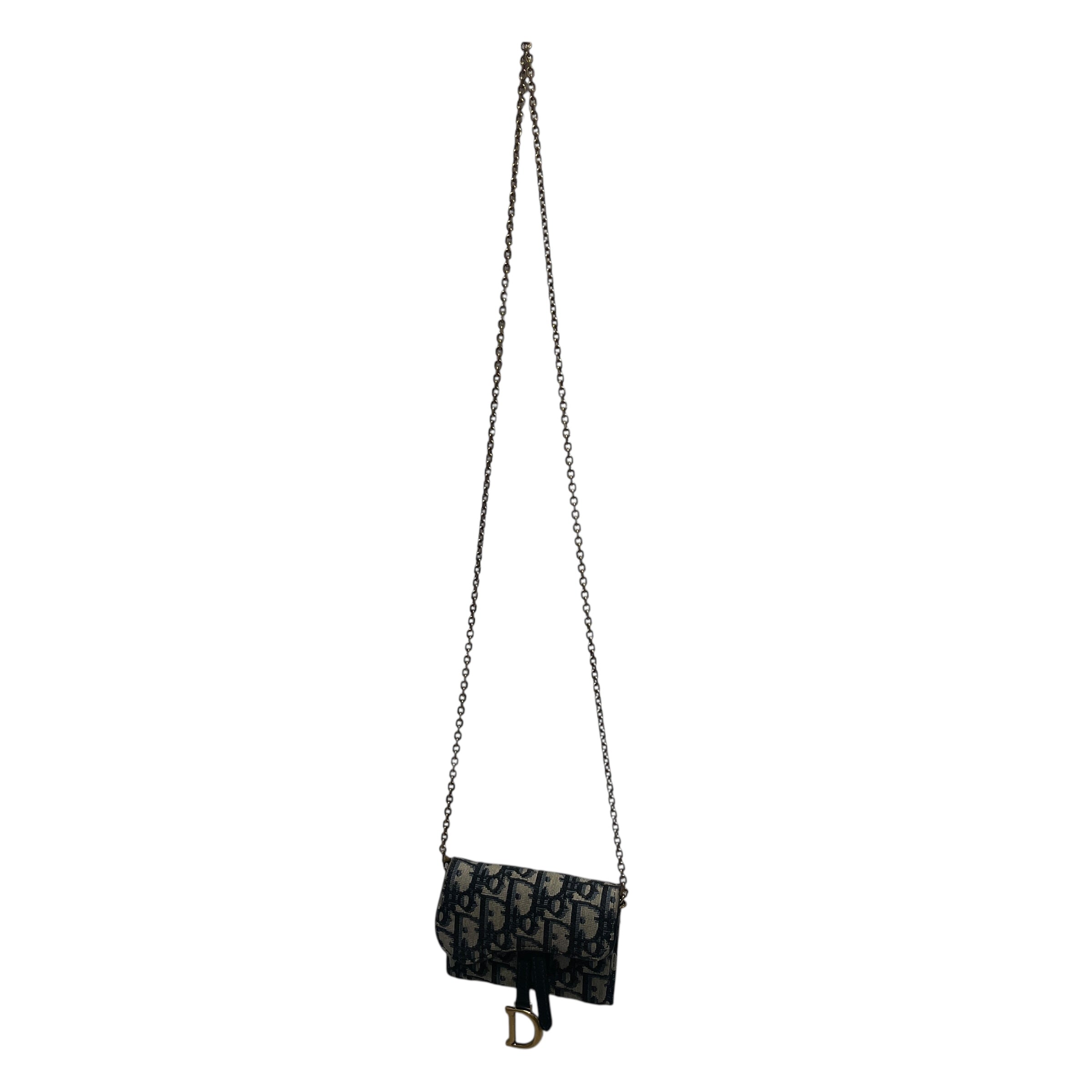 Christian Dior/Cross Body Bag/Monogram/Acrylic/NVY/ view 1