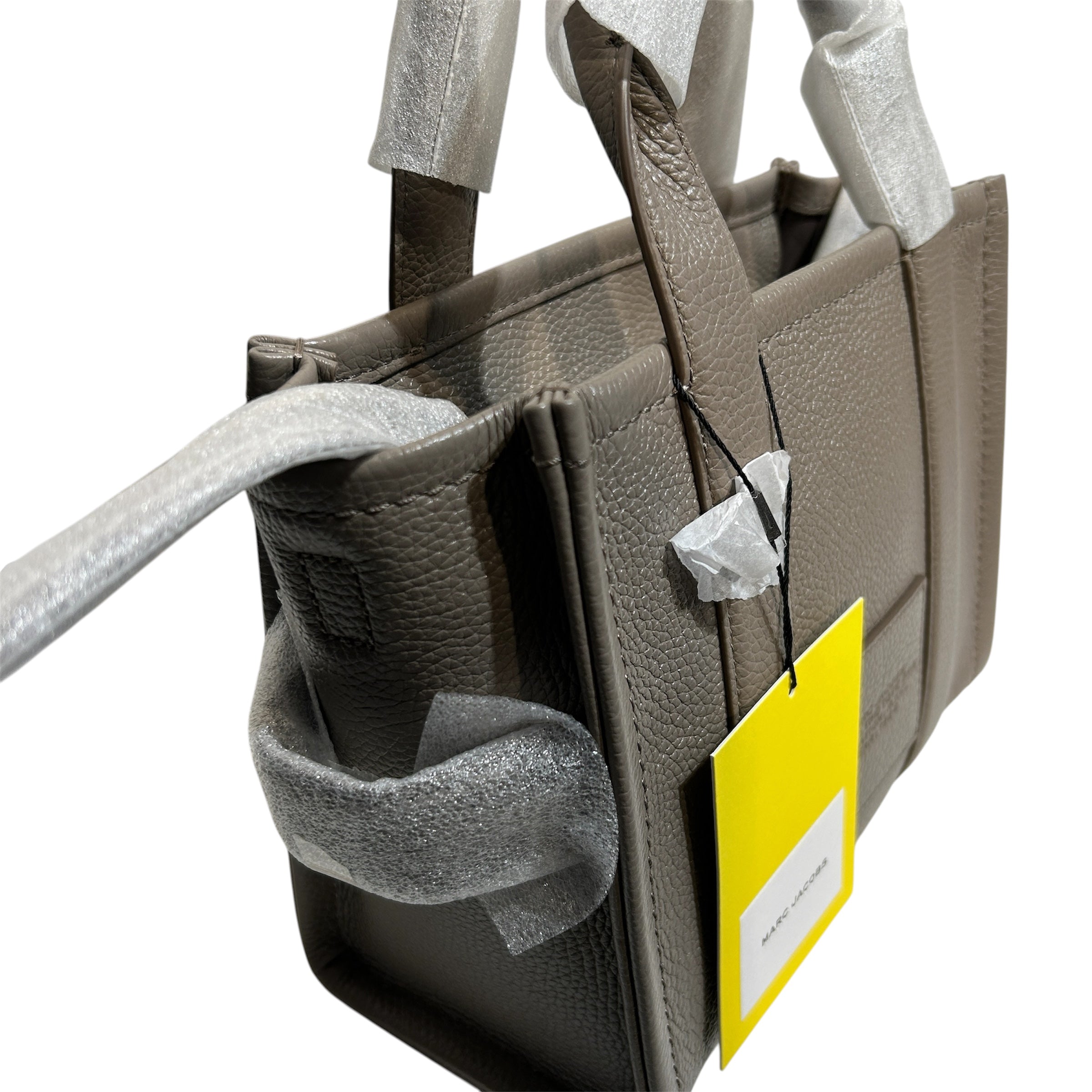 MARC JACOBS/Tote Bag/Leather/GRY/The Small Tote Leather view 6