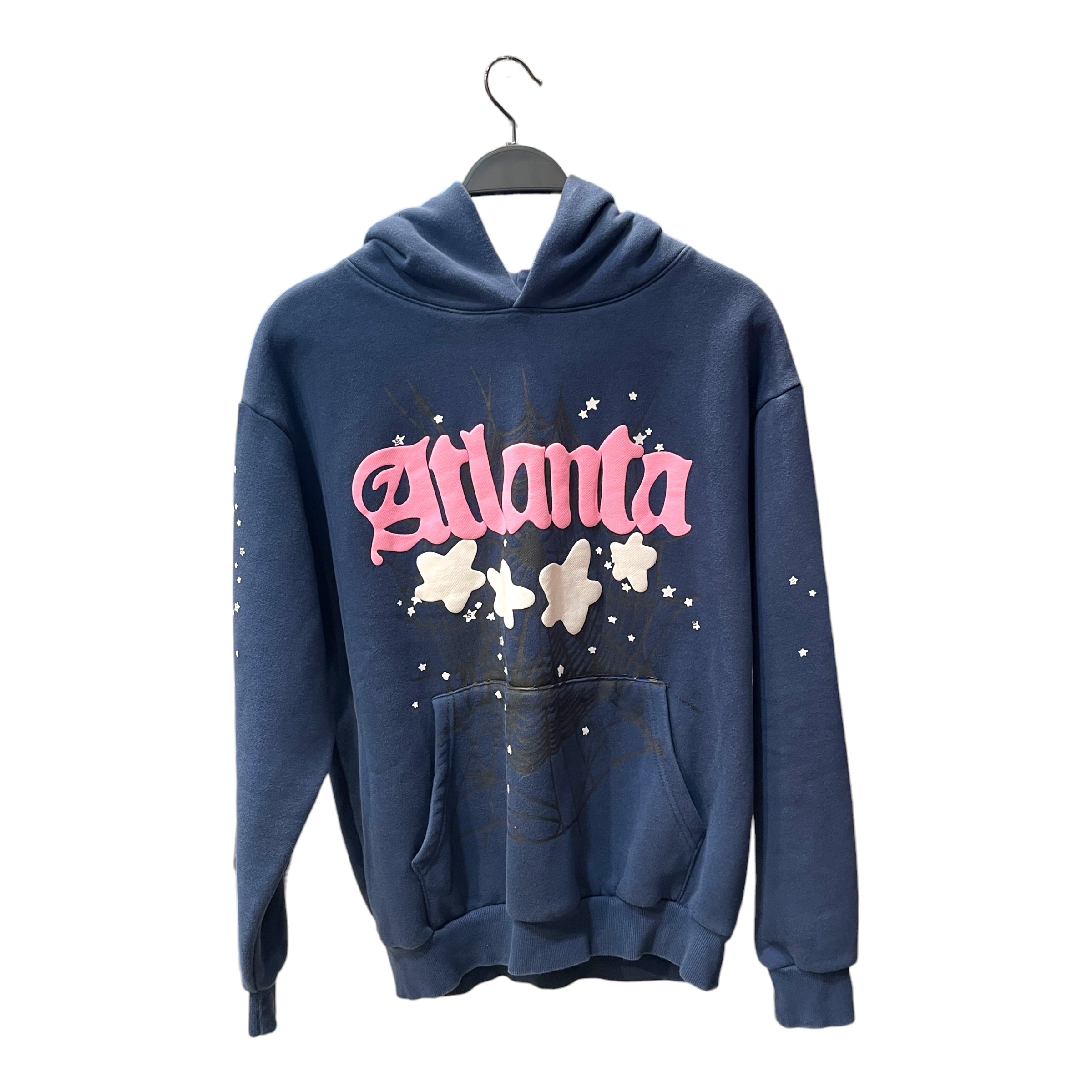 Sp5der/Hoodie/M/Graphic/Cotton/NVY/Atlanta Logo view 1
