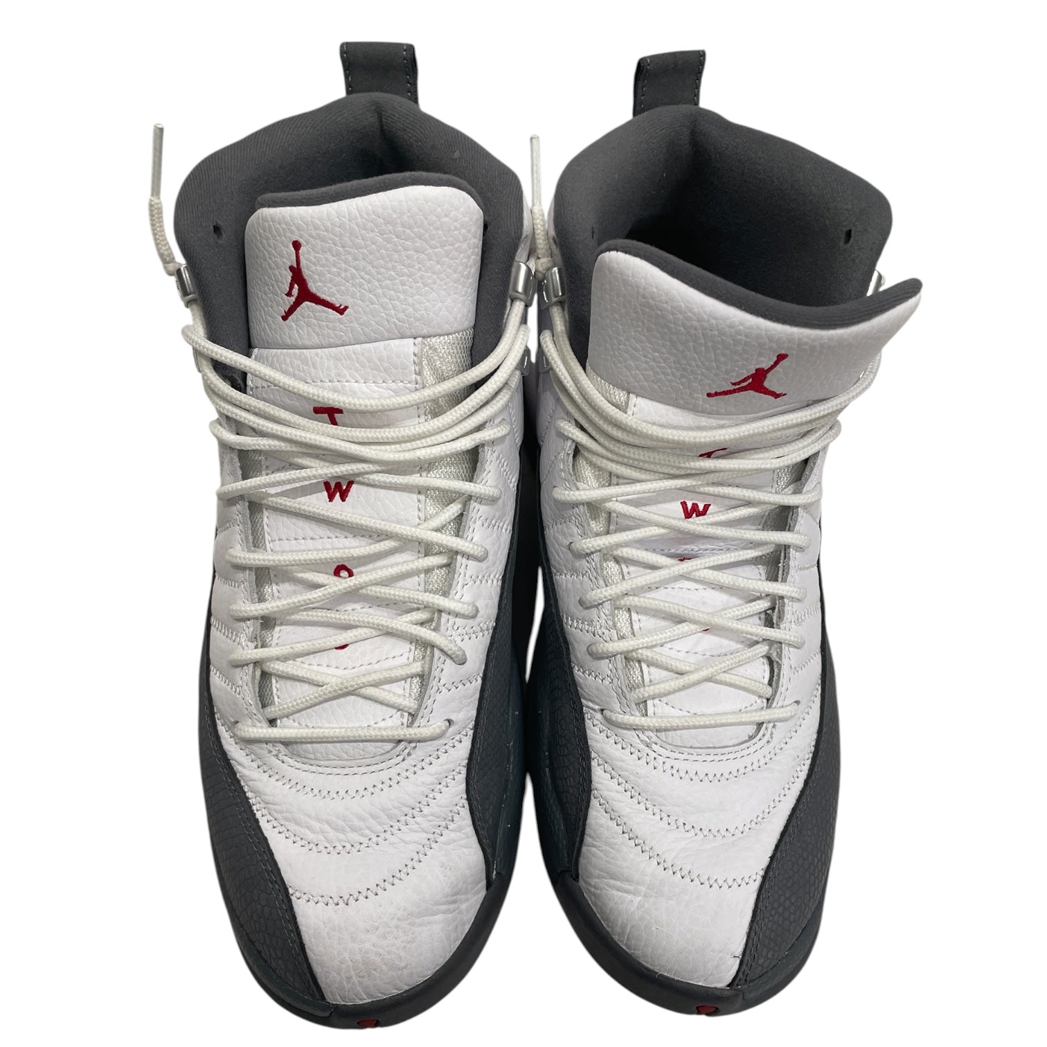 JORDAN BRAND/Hi-Sneakers/US 11.5/Nylon/WHT/RETRODARKGREY view 3