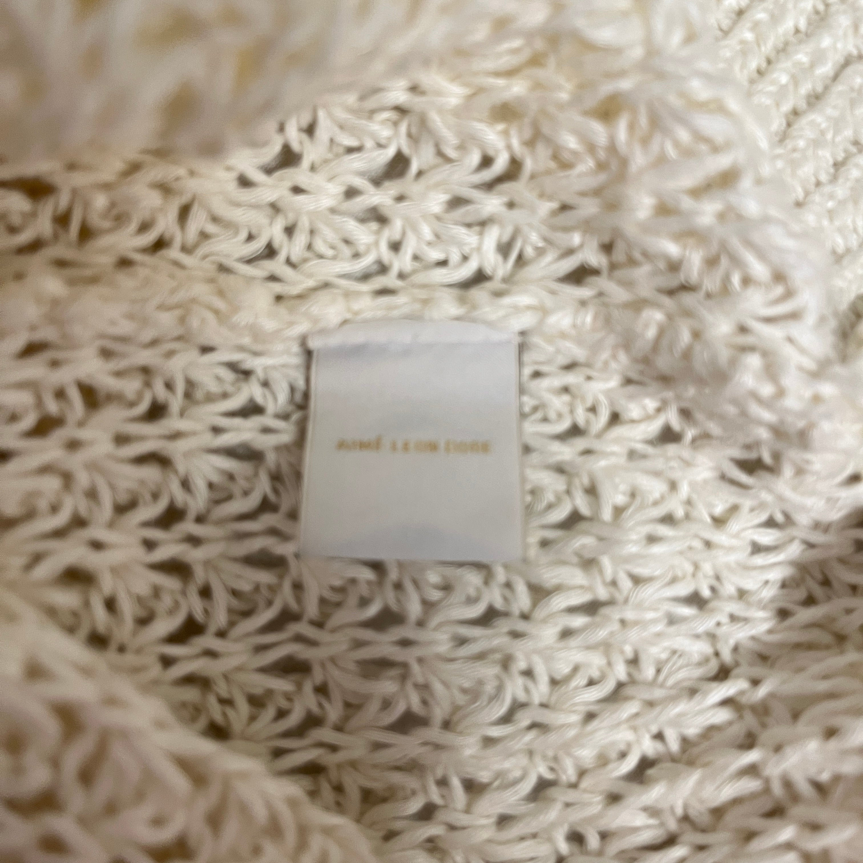 AIME LEON DORE/Sweater/M/Hemp/CRM/LOOSE KNIT view 4