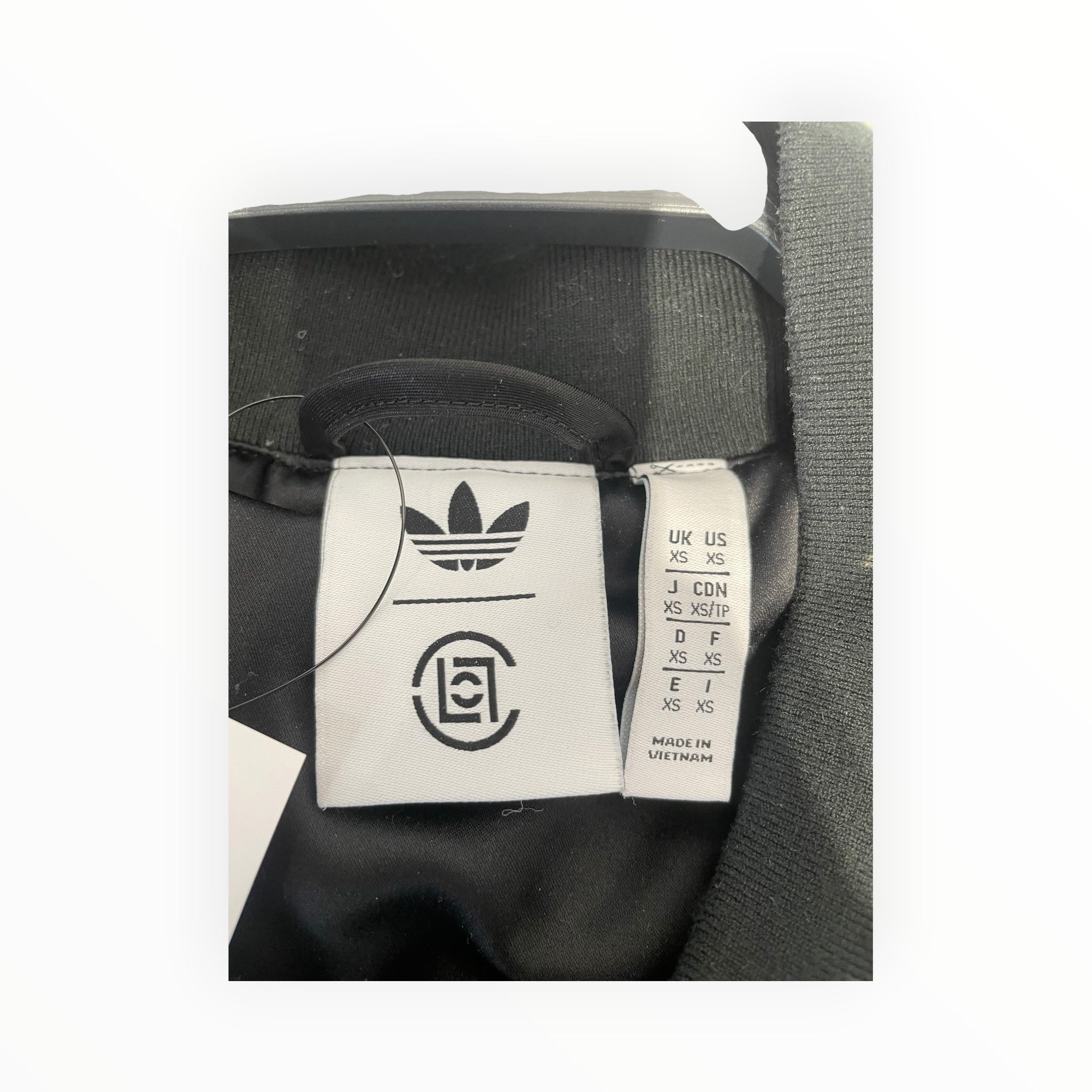 adidas/CLOT(CLOTAPPAREL)/Souvenir Jkt/XS/All Over Print/Polyester/BLK/LUNER NEW YEARS JACKET view 3