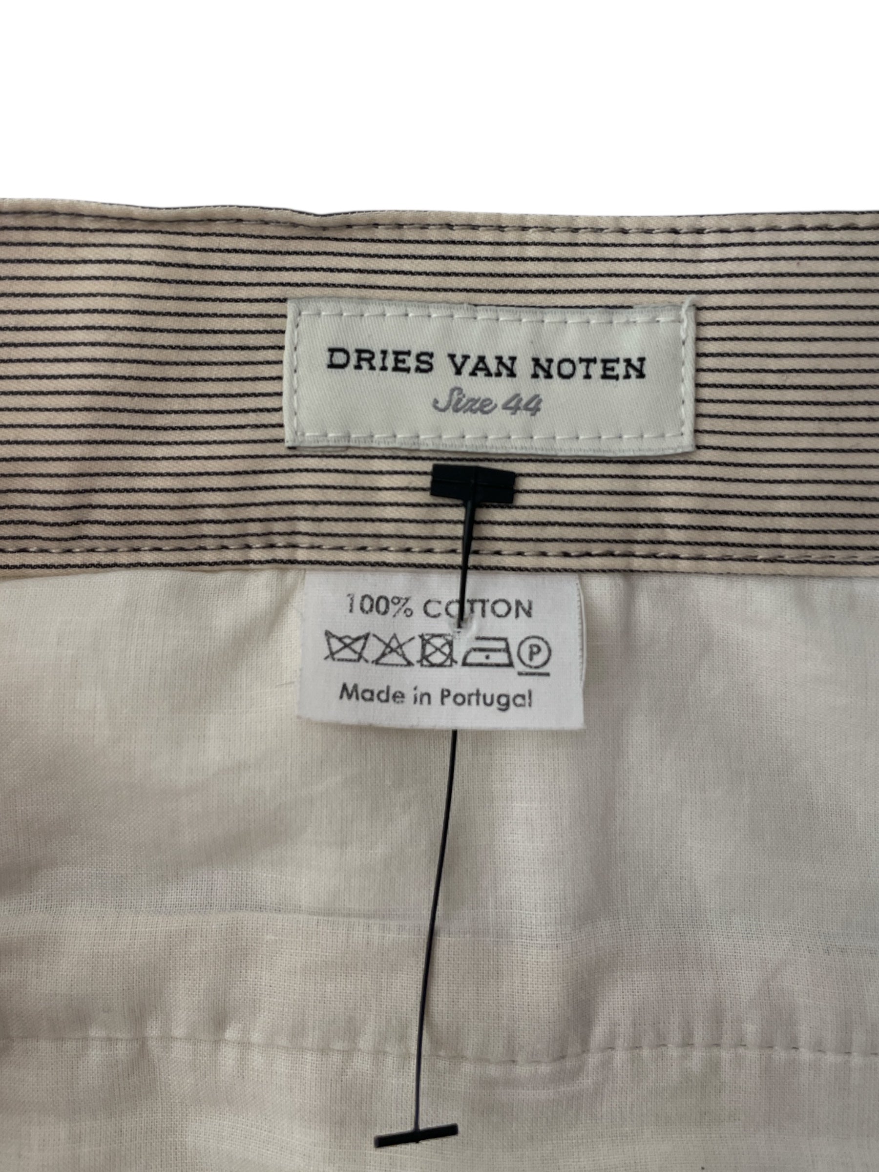 DRIES VAN NOTEN/Pants/44/CRM/Stripe/ view 3