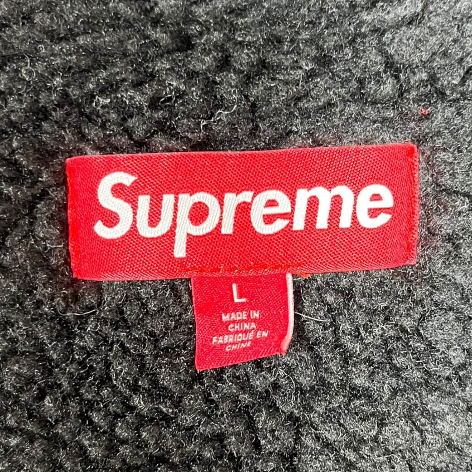 Supreme/Jacket/L/Wool/PNK/FAUX SHEARLING WOVEN JKT view 3