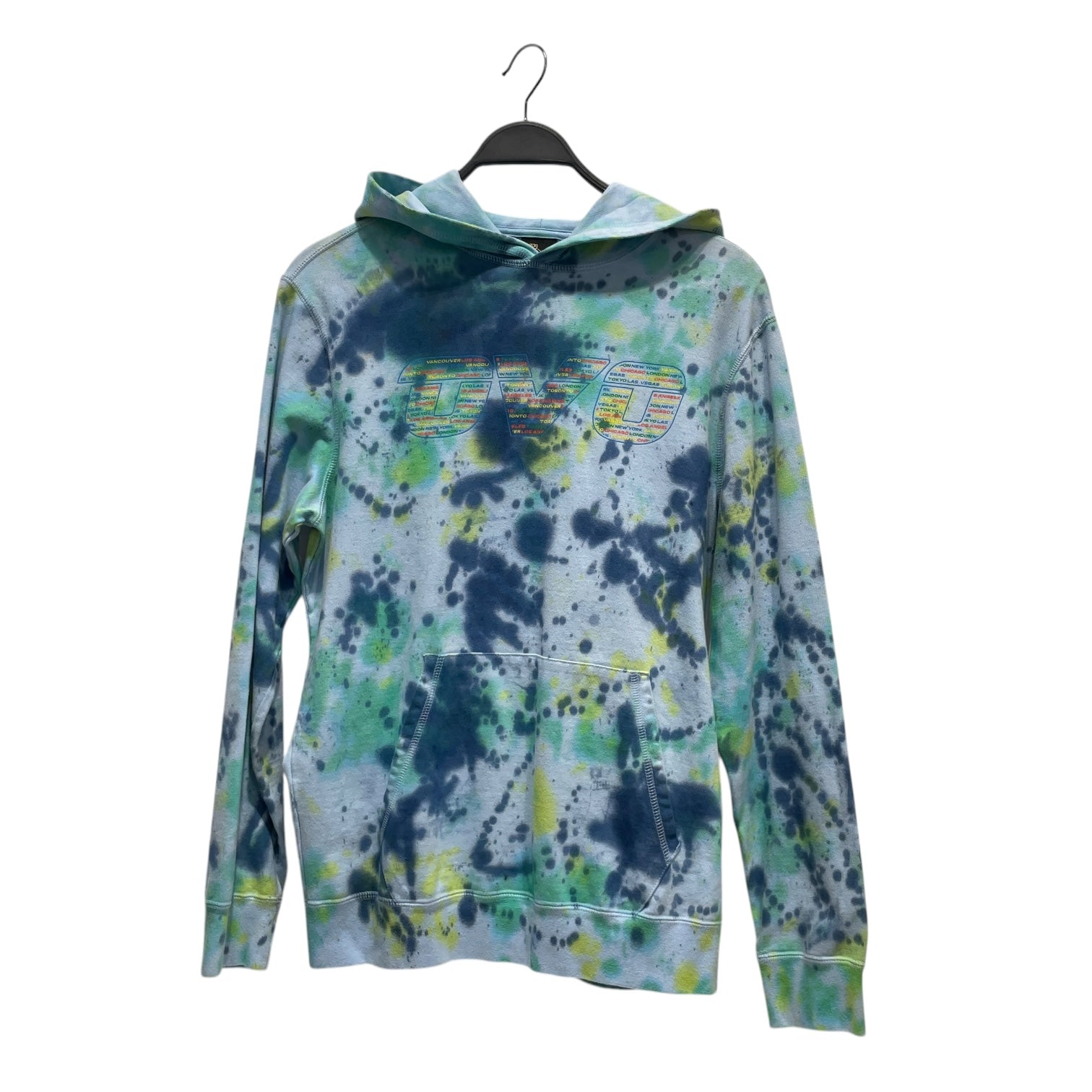 OCTOBERS VERY OWN(OVO)/Hoodie/M/All Over Print/Cotton/BLU/ view 1