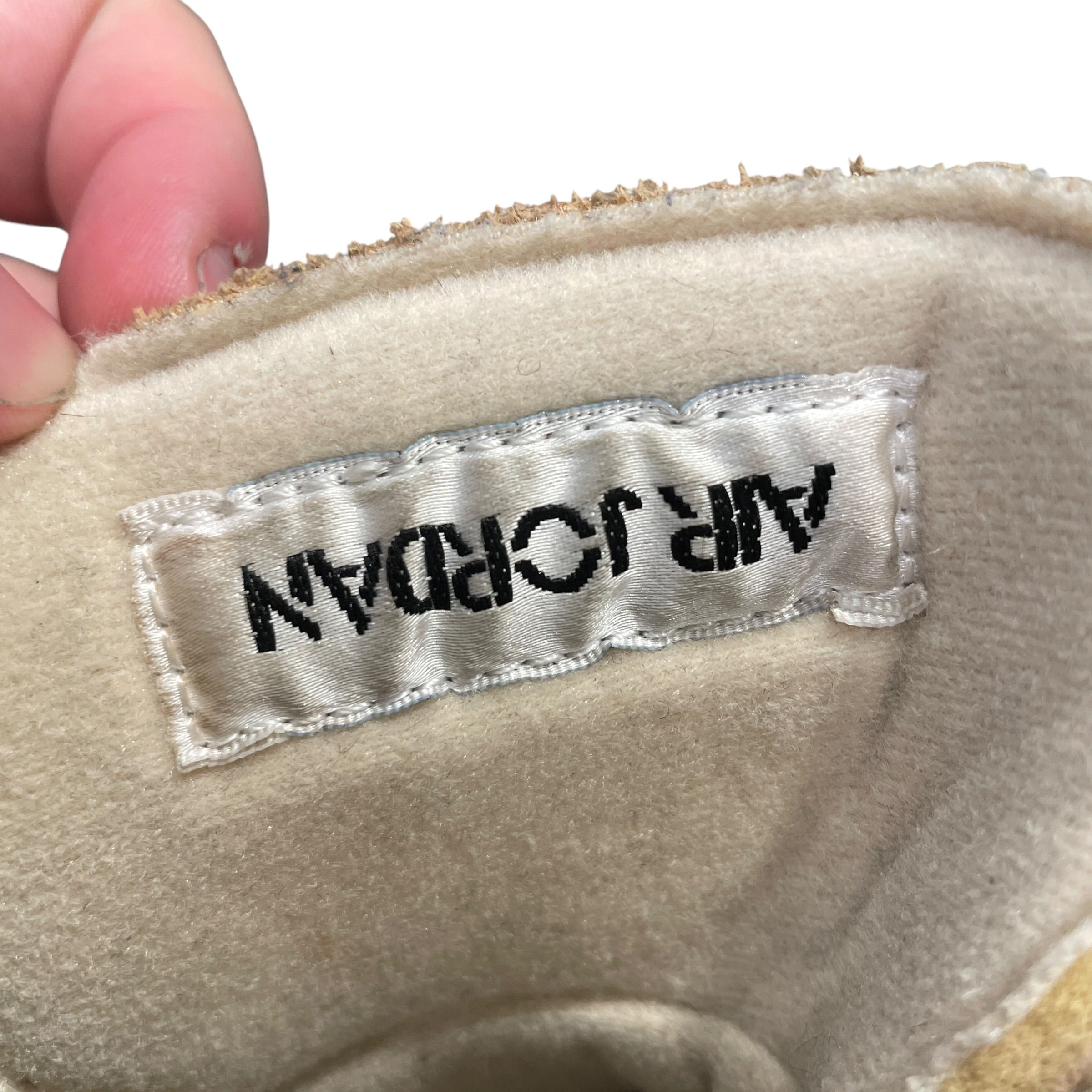 JORDAN BRAND/OFF-WHITE/Low-Sneakers/US 8.5/Cotton/CRM/SAIL TRANSPARENT view 4