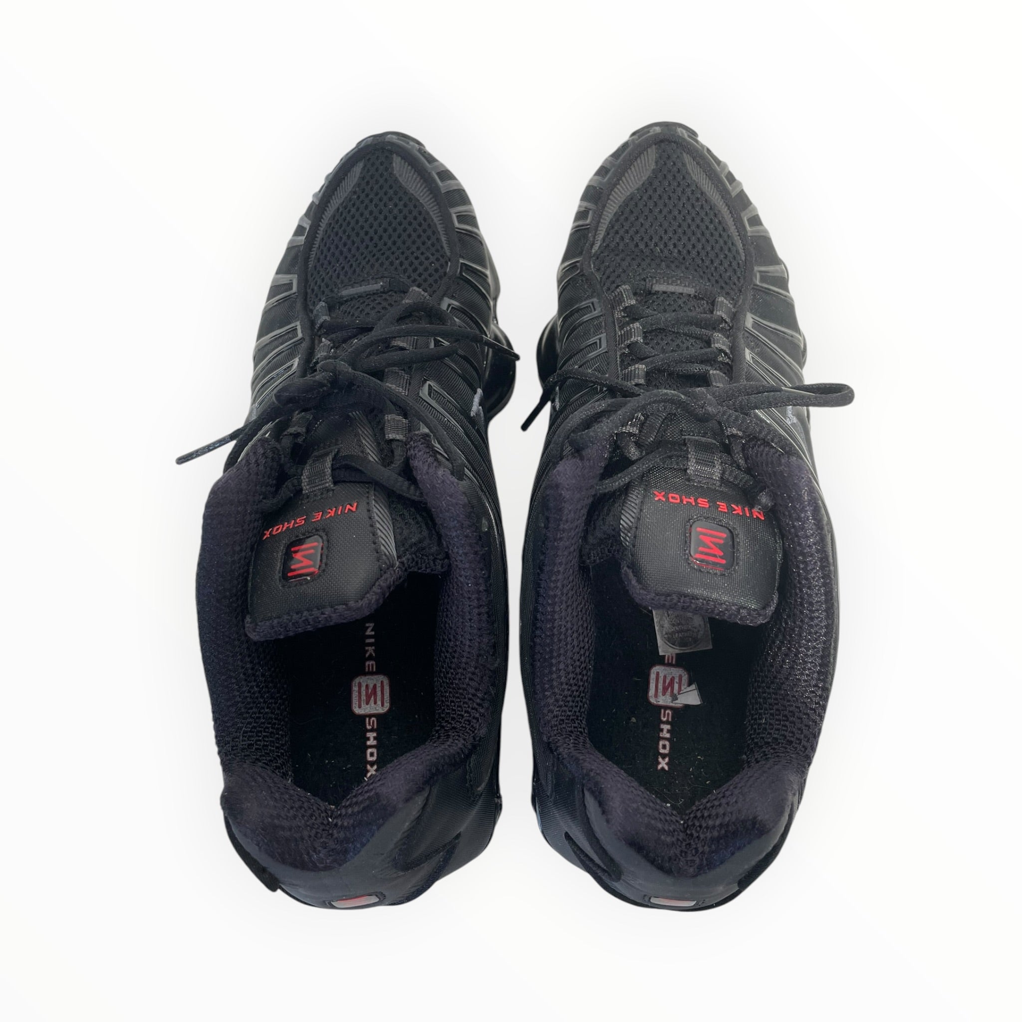 NIKE/SHOX TL BLACK/Hi-Sneakers/US 7.5/Polyester/BLK/AV3595-002 view 3