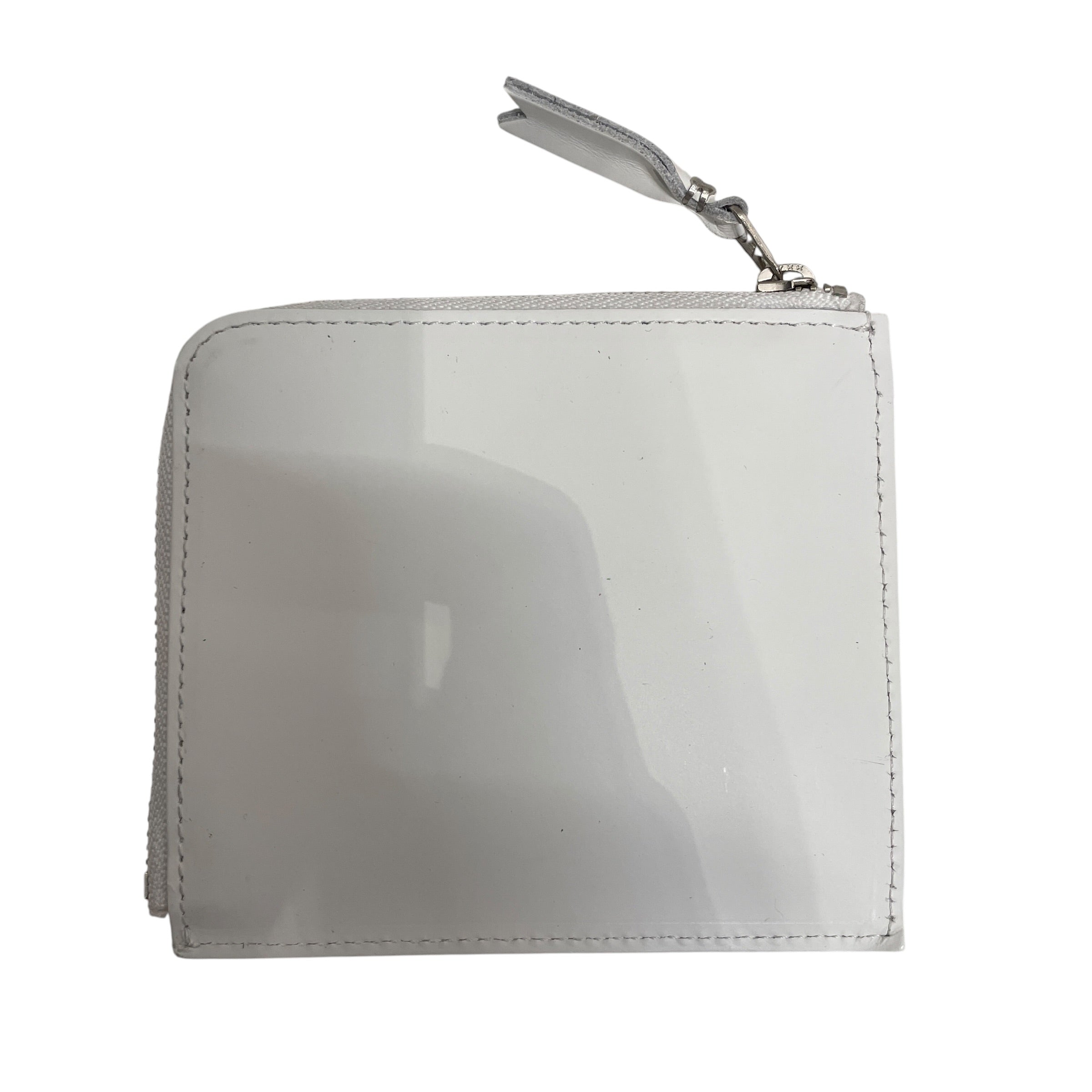 COMME des GARCONS/Wallet/Leather/WHT/SML WALLET W 2 ROWS OF STUDS view 2