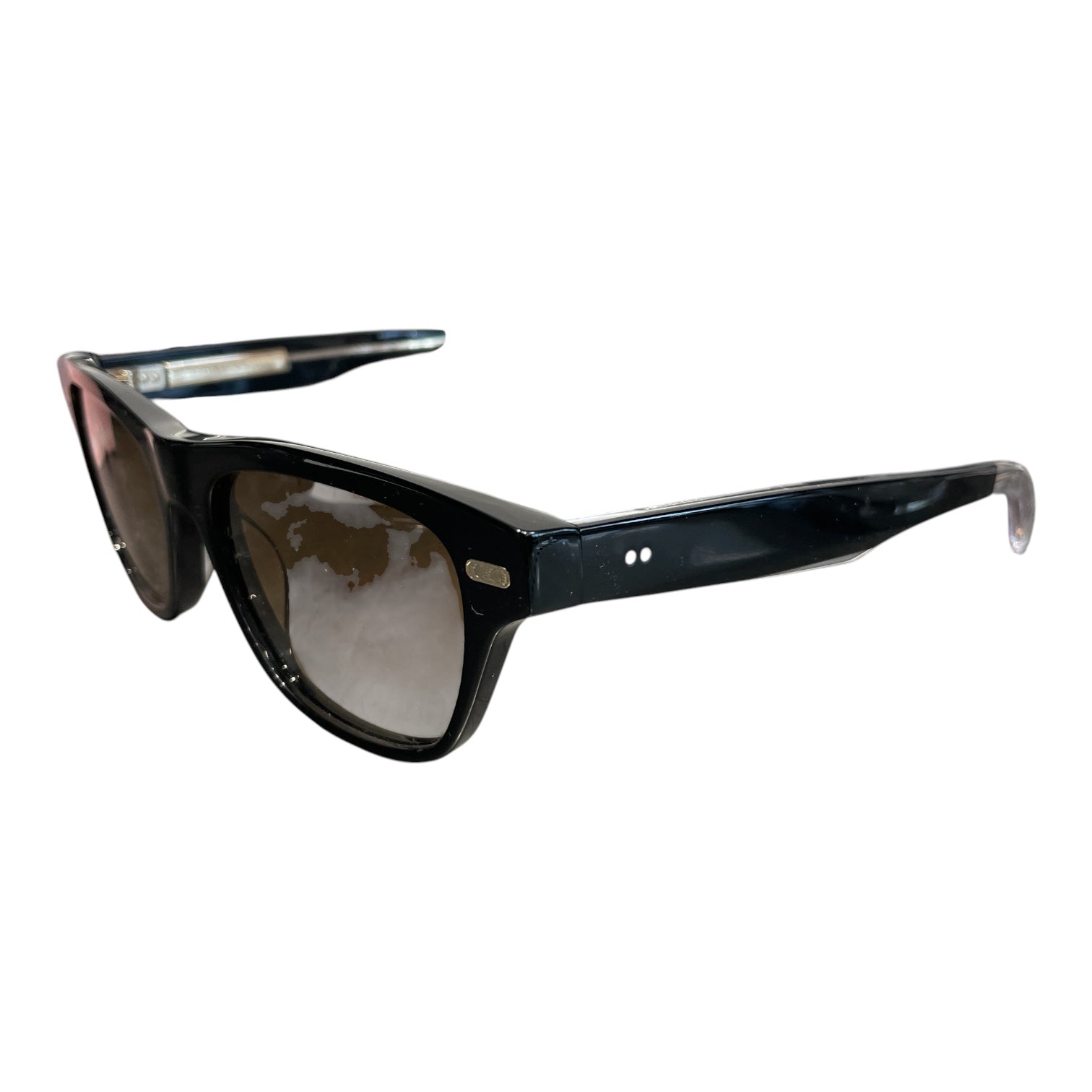 BRUNELLO CUCINELLI/Sunglasses/Plastic/BLK/L's/CLEAR ARMS view 2