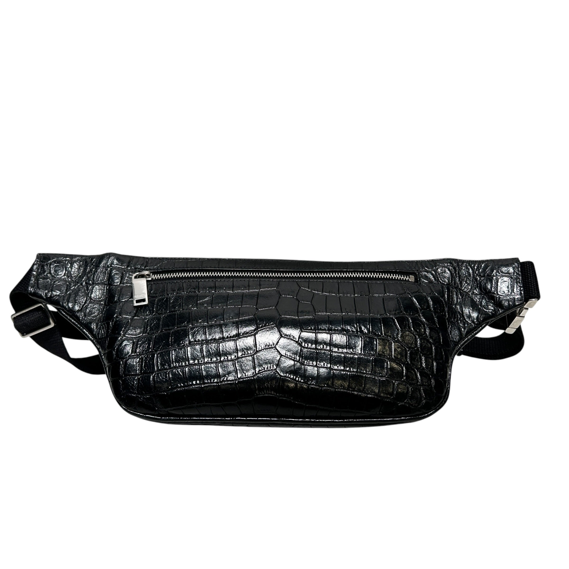 SAINT LAURENT/Bag/Animal Pattern/Leather/BLK/Belt Bag view 2