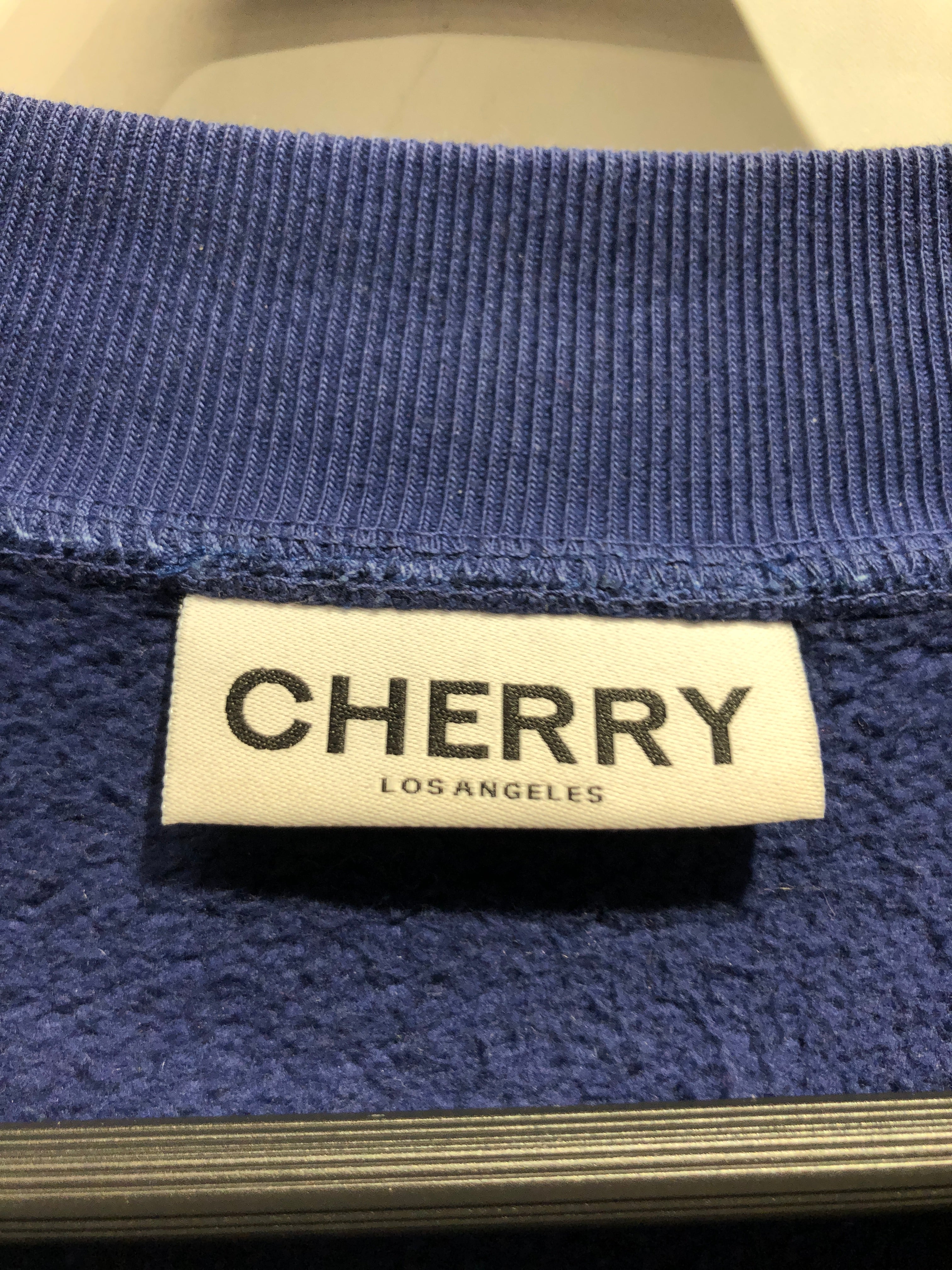 CHERRY/Sweatshirt/XL/Graphic/Cotton/BLU/ view 3