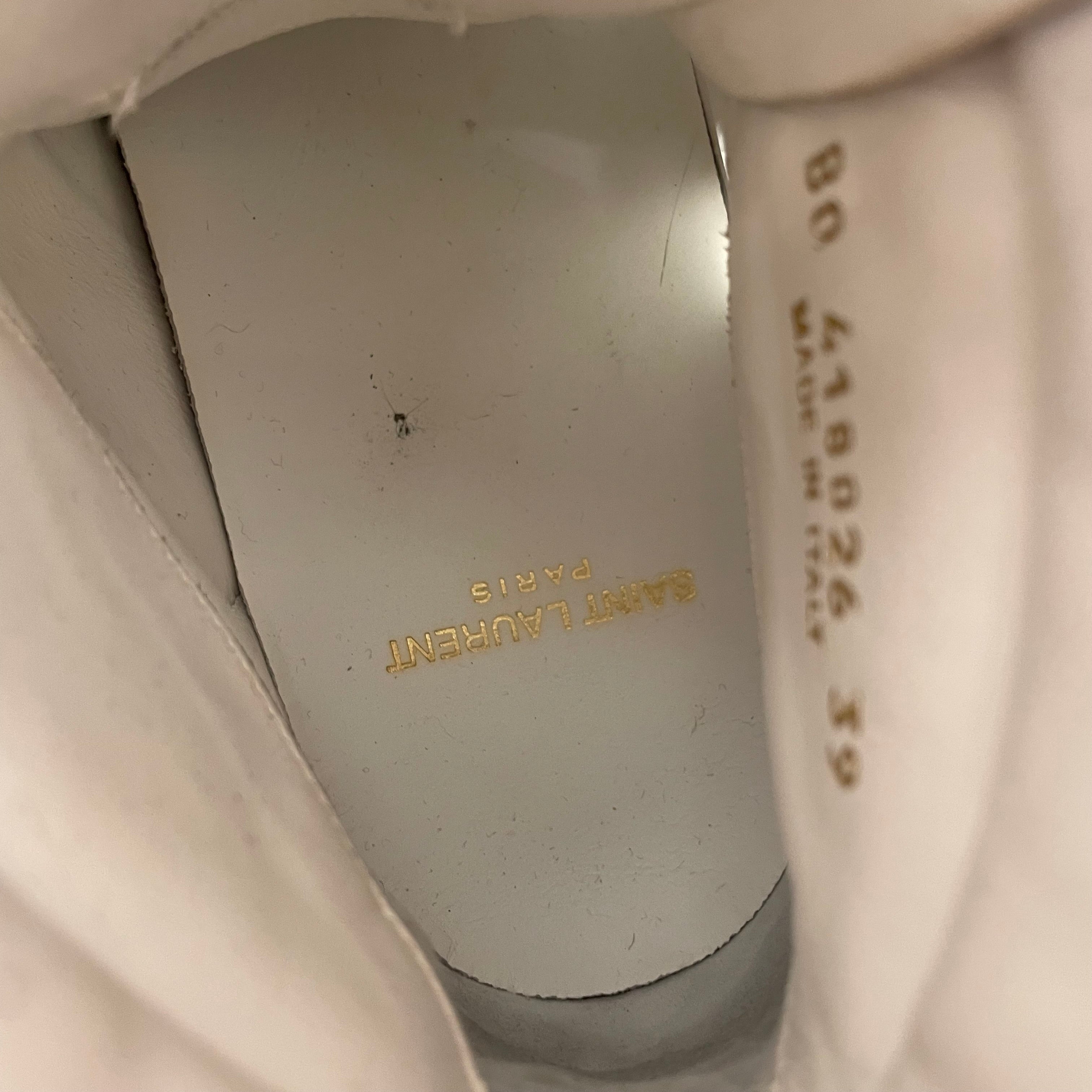 SAINT LAURENT/Hi-Sneakers/EU 39/Suede/BRW/BO 418026 view 4