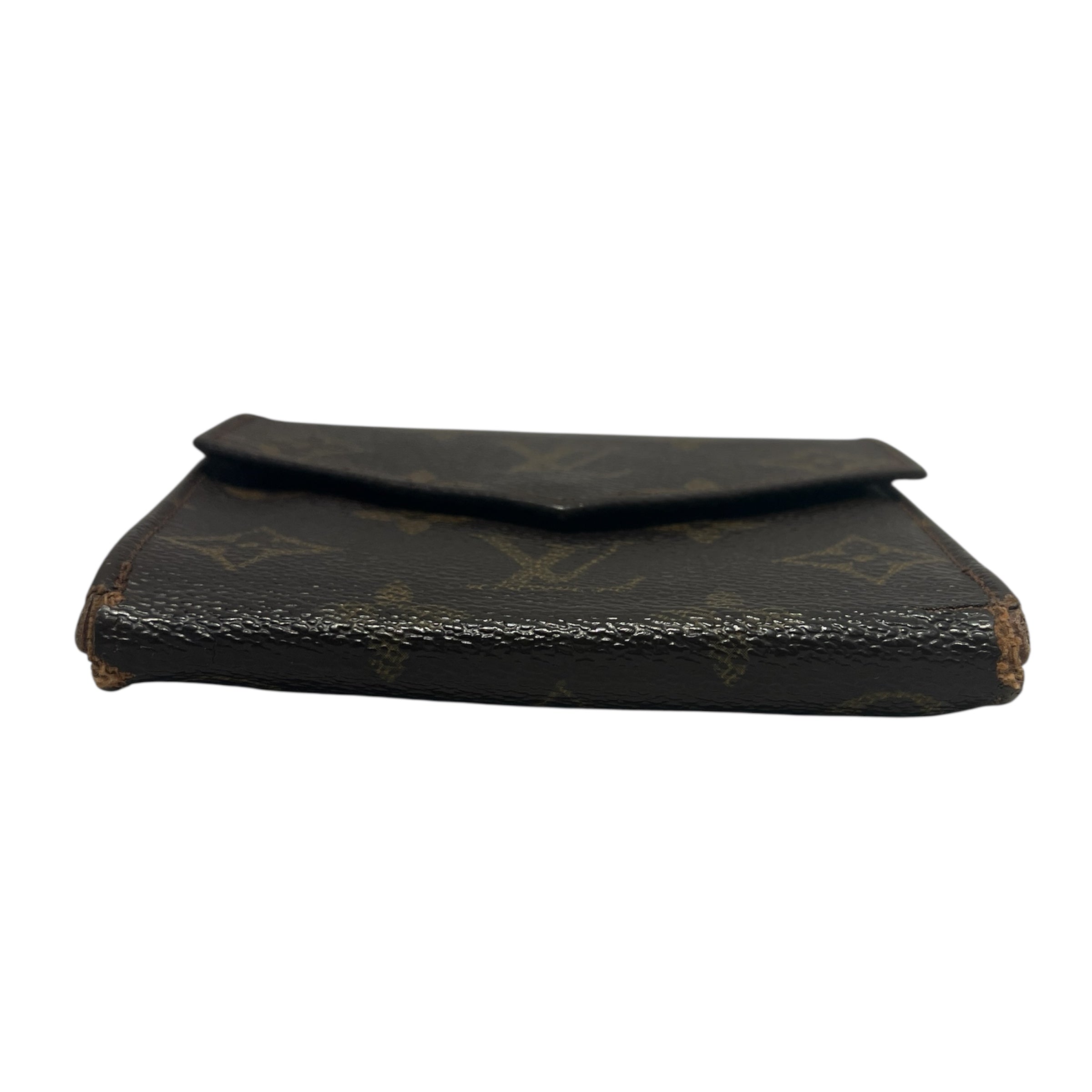 LOUIS VUITTON/Wallet/Monogram/Leather/BRW/elise compact wallet view 3
