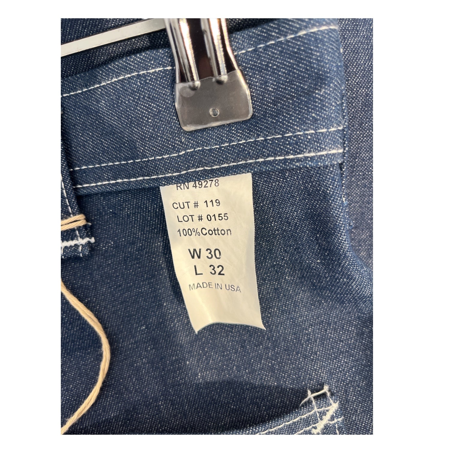 Stan Ray/Straight Pants/30/Denim/IDG/STAN RAY DOUBLE KNEE CARPENTER view 4
