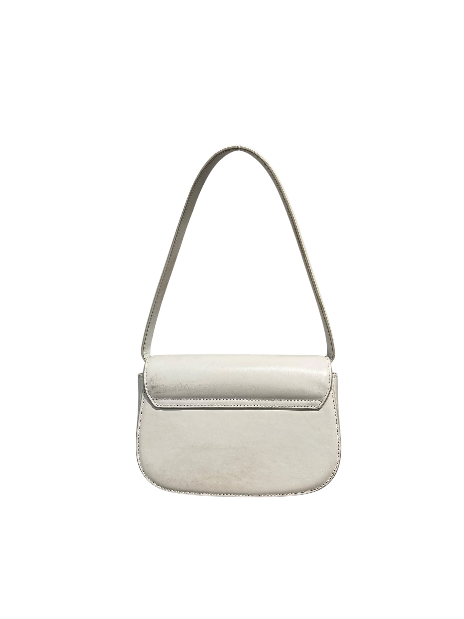 DIESEL/Bag/Leather/WHT/MAIN DIESEL LOGO view 2