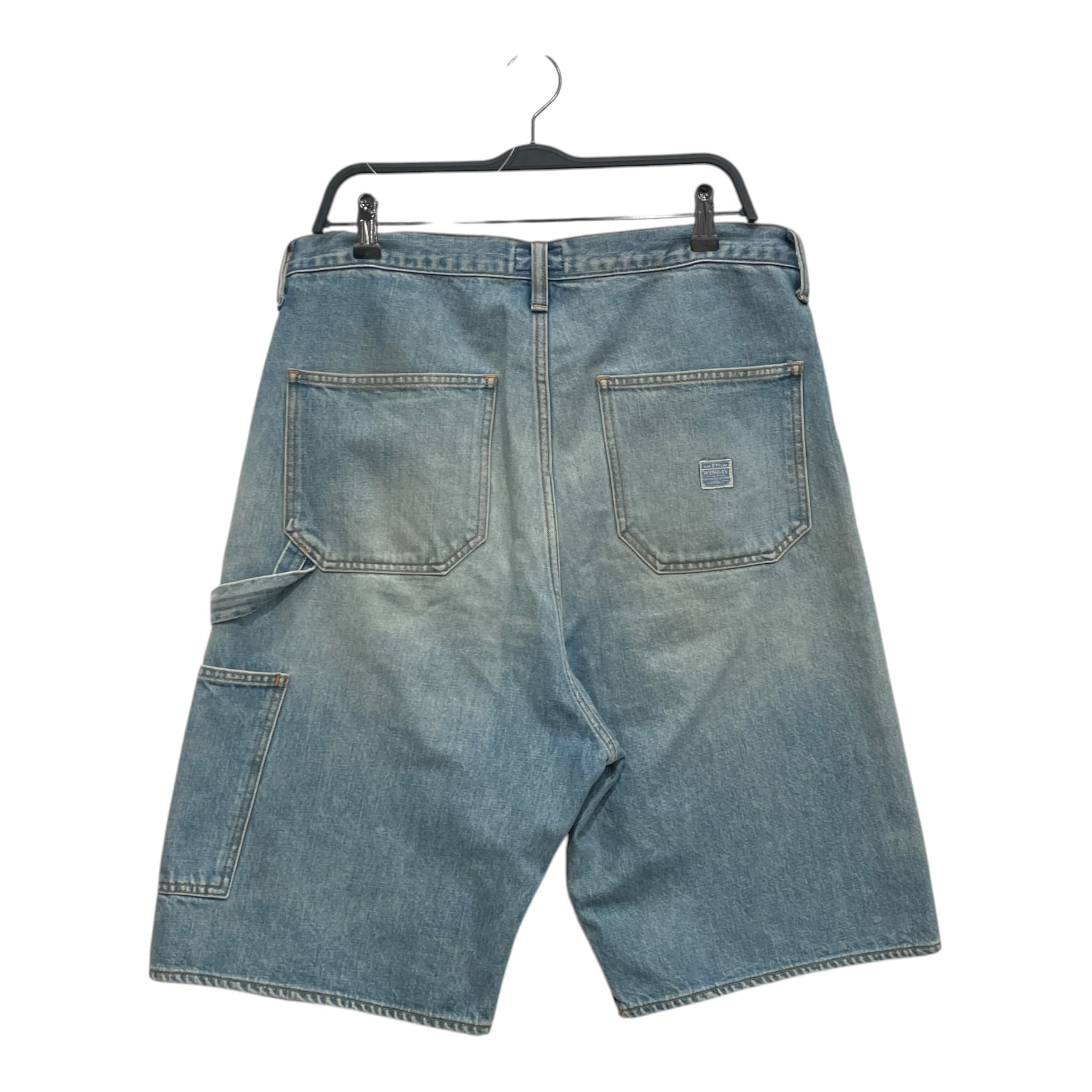 KAPITAL/Shorts/36/Cotton/BLU/STUDDED view 2