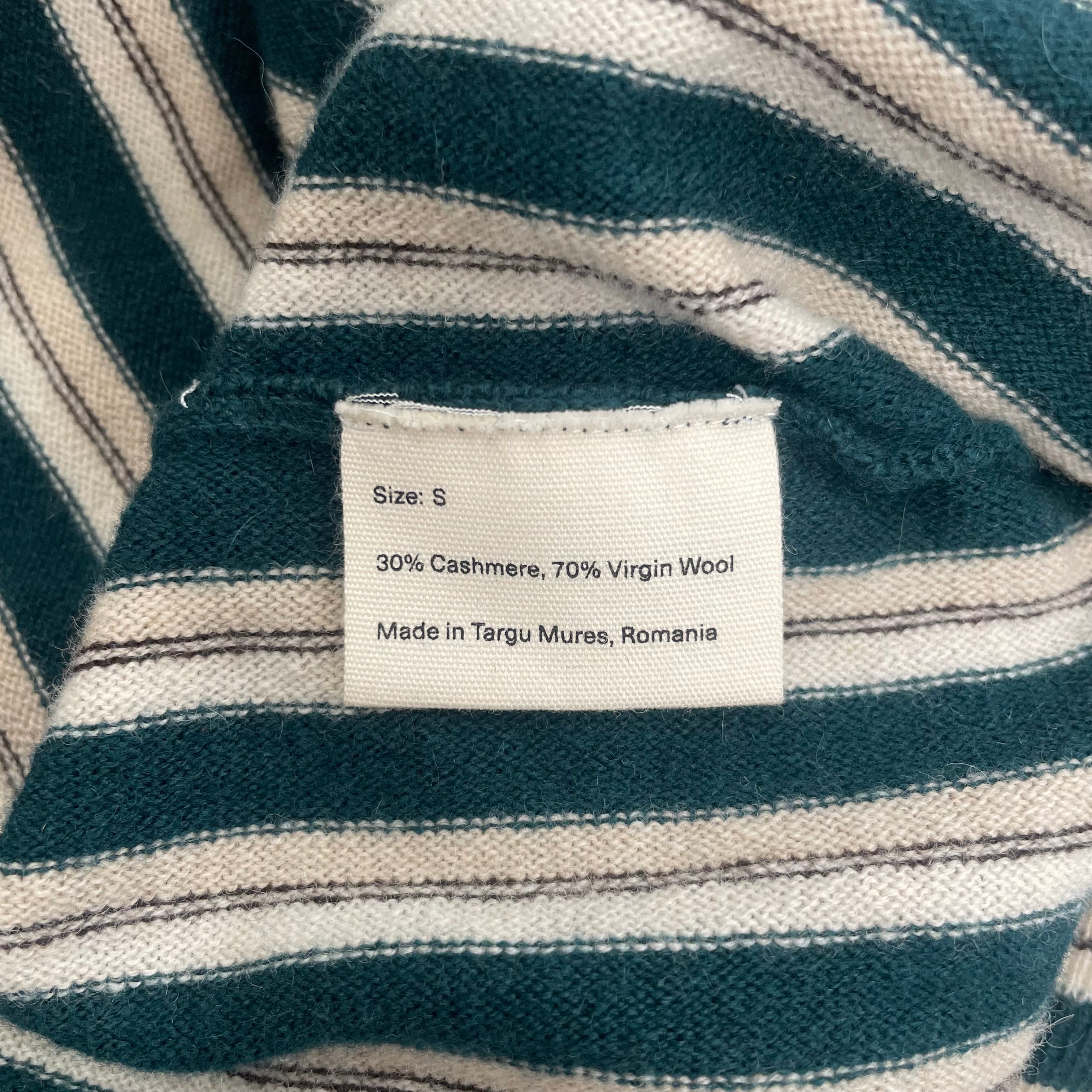 BODE/Cardigan/S/Stripe/Cotton/GRN/HOGAN STRIPE CARDIGAN view 4