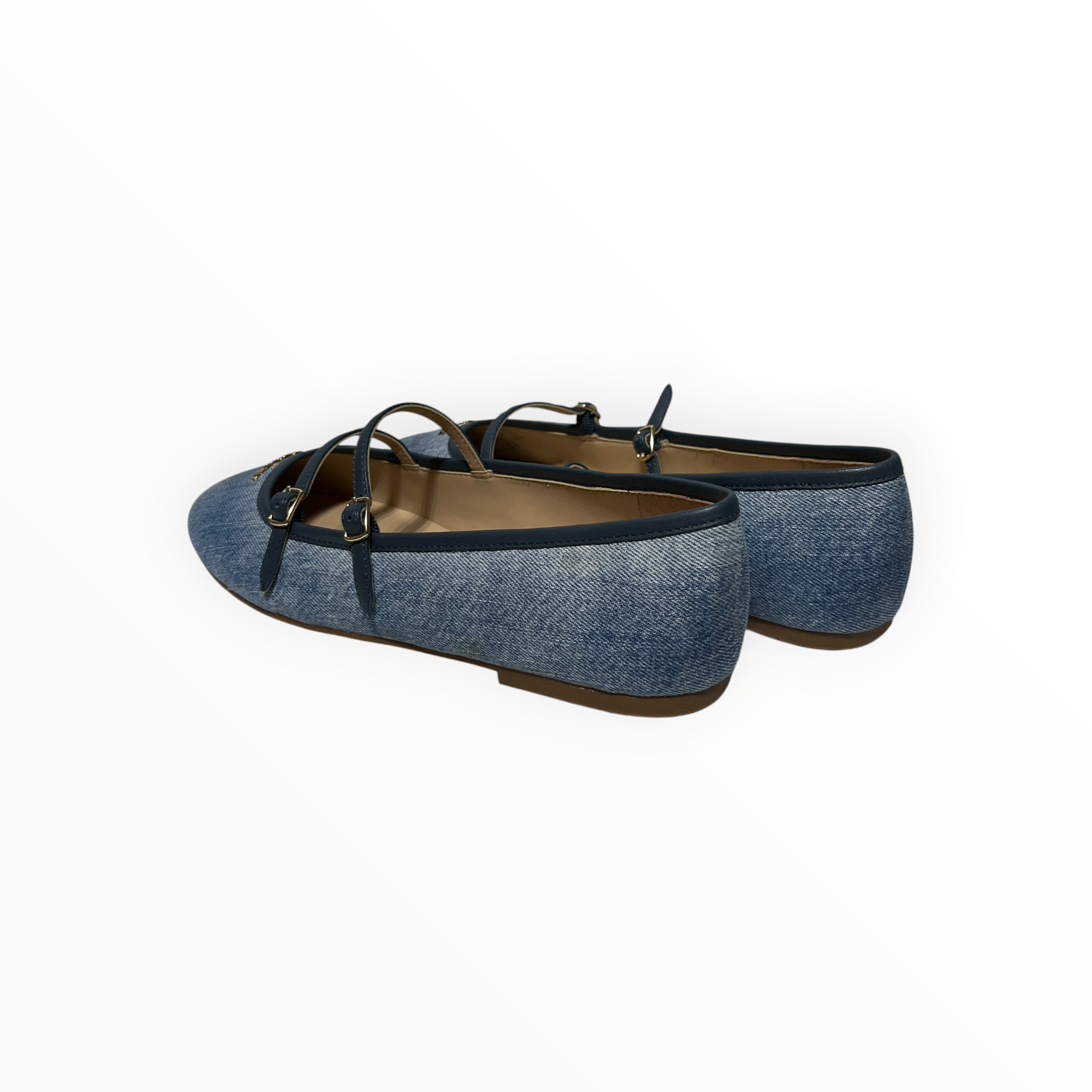 COACH/Flat Shoes/L/Denim/BLU/MARY JANES view 2