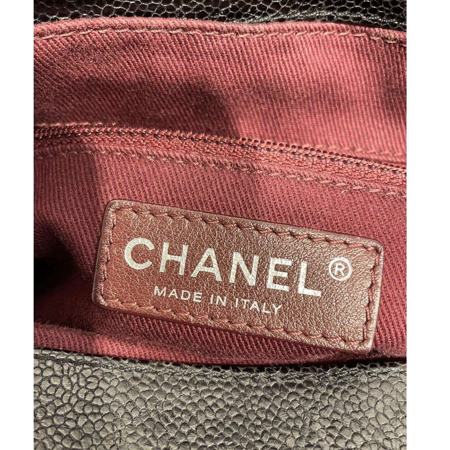 CHANEL/Hand Bag/Leather/BLK/Paris-Edinburgh CC Crave Tote view 5