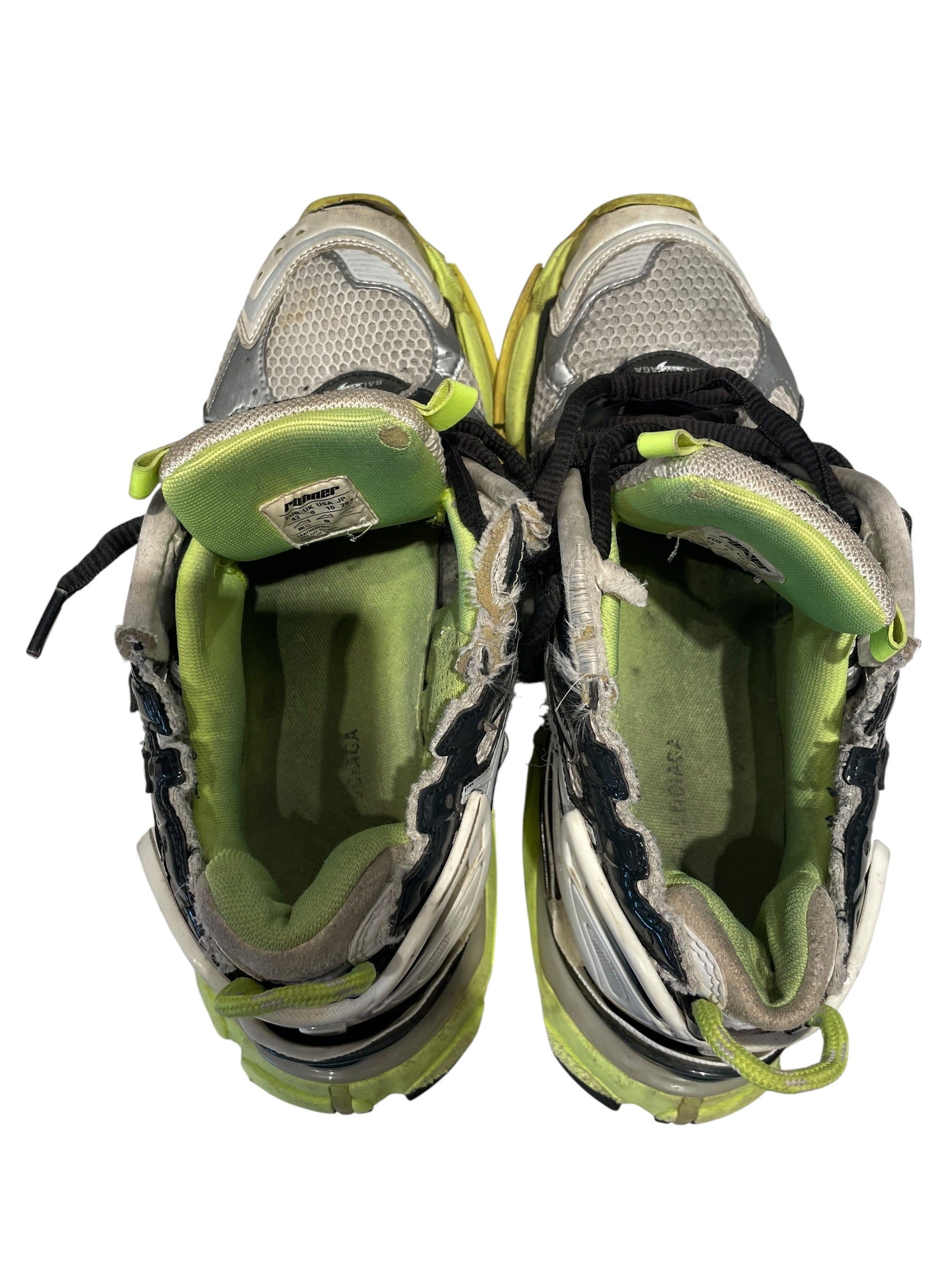 BALENCIAGA/Low-Sneakers/EU 43/GRY/Runner "Fluo Yellow" view 3