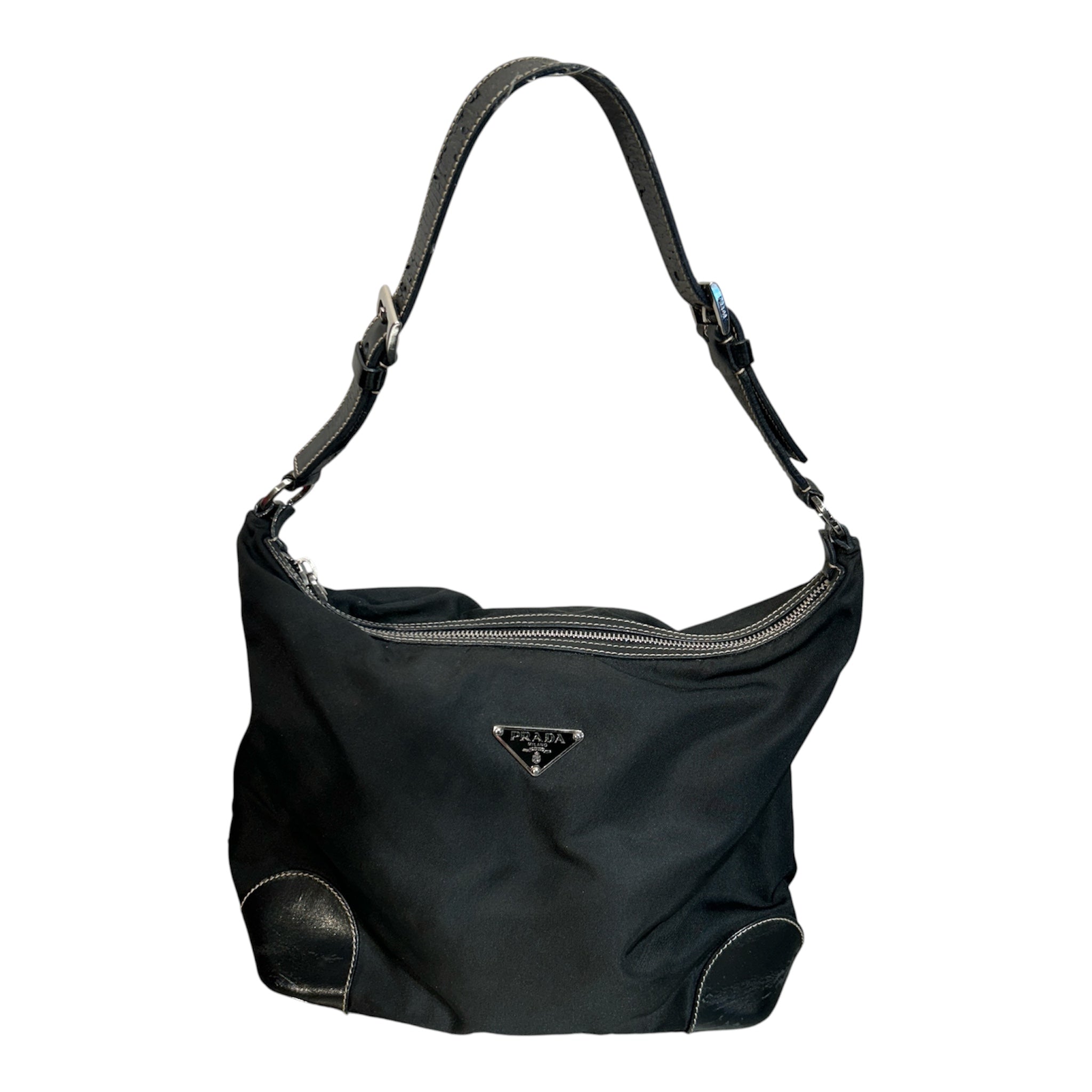PRADA/Hand Bag/Nylon/BLK/TESSUTO VELA view 1