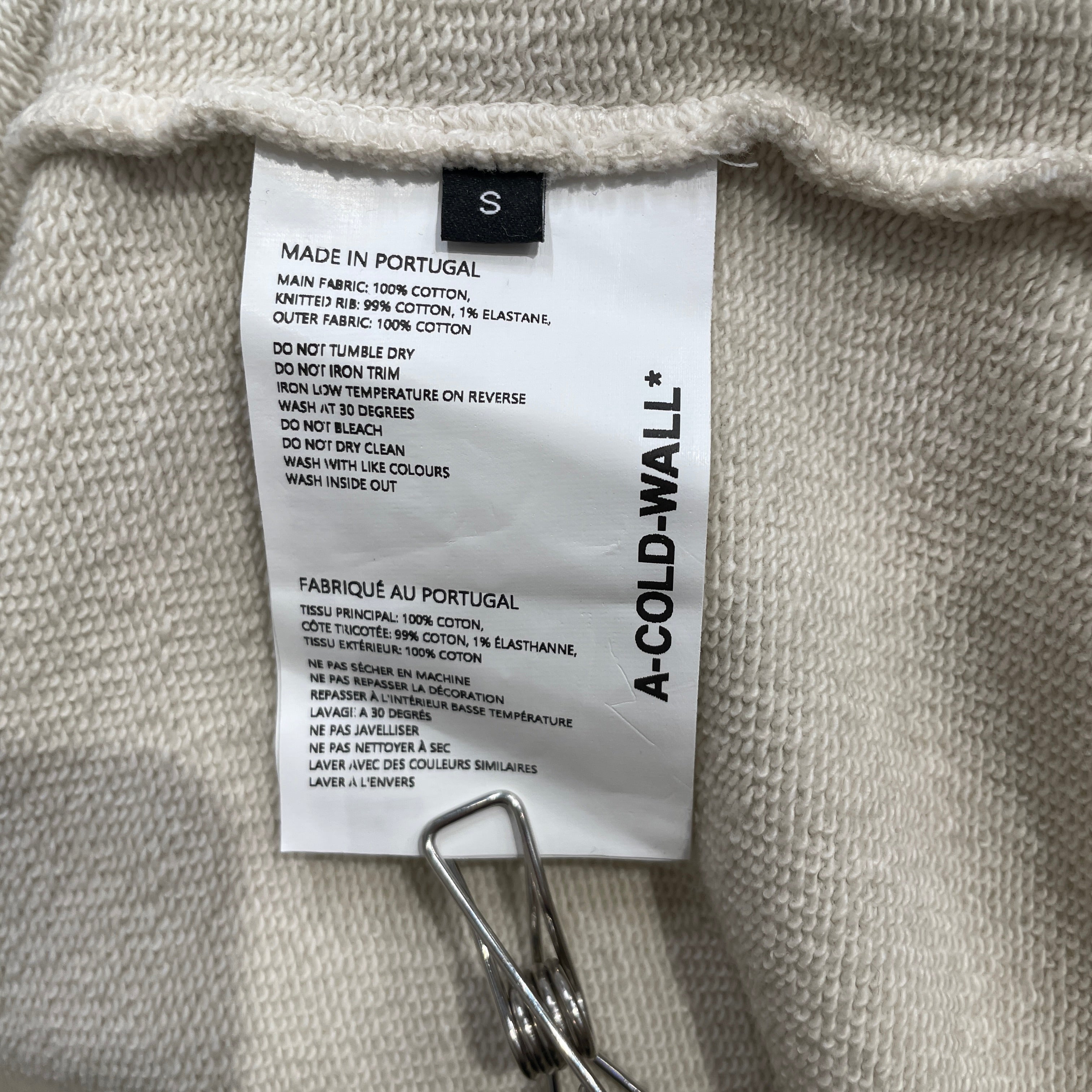 A-COLD-WALL/Jacket/S/Cotton/KHK/DBL LAYER ZIP POCKET JACKET view 4
