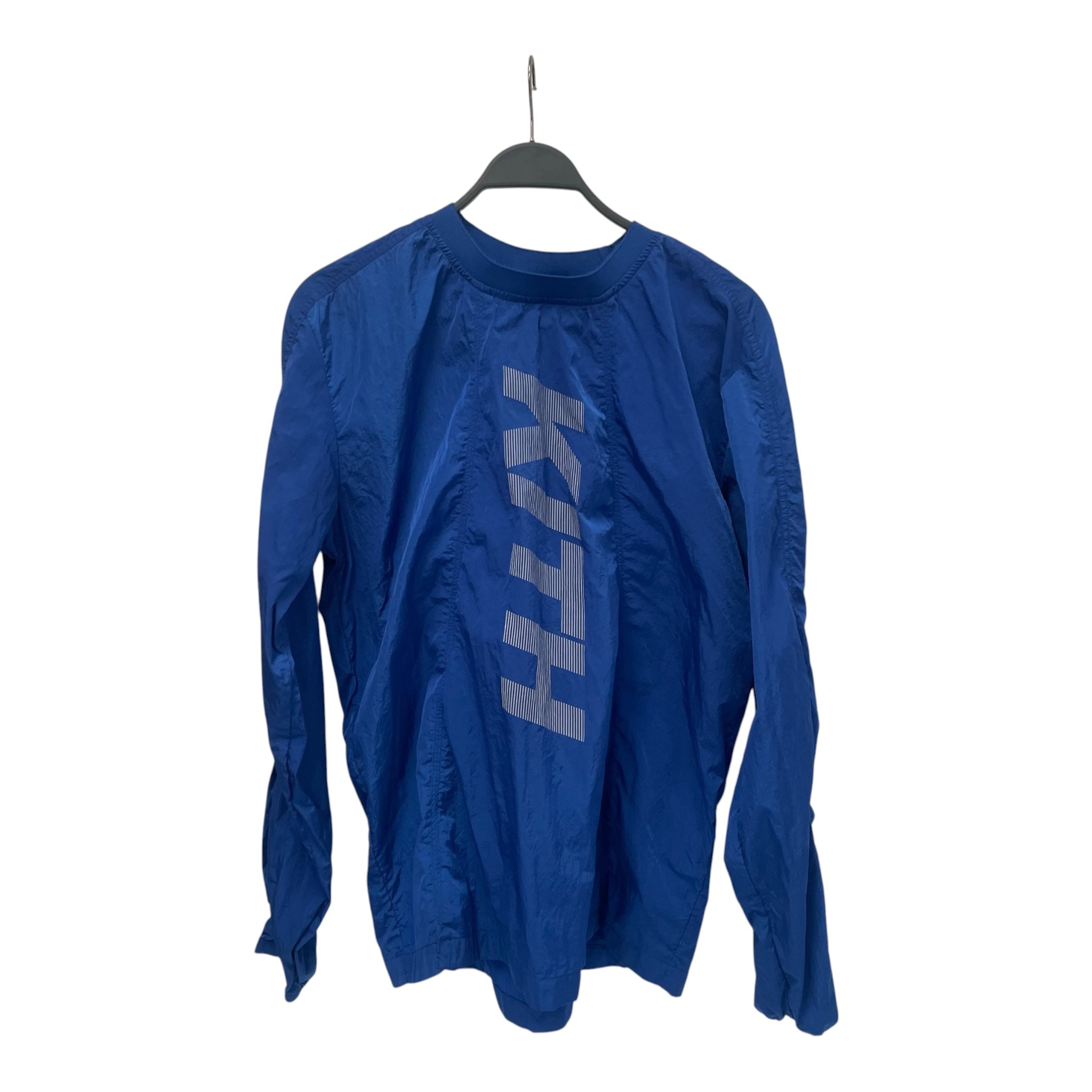 KITH/LS T-Shirt/M/Nylon/BLU/wrinkled view 1