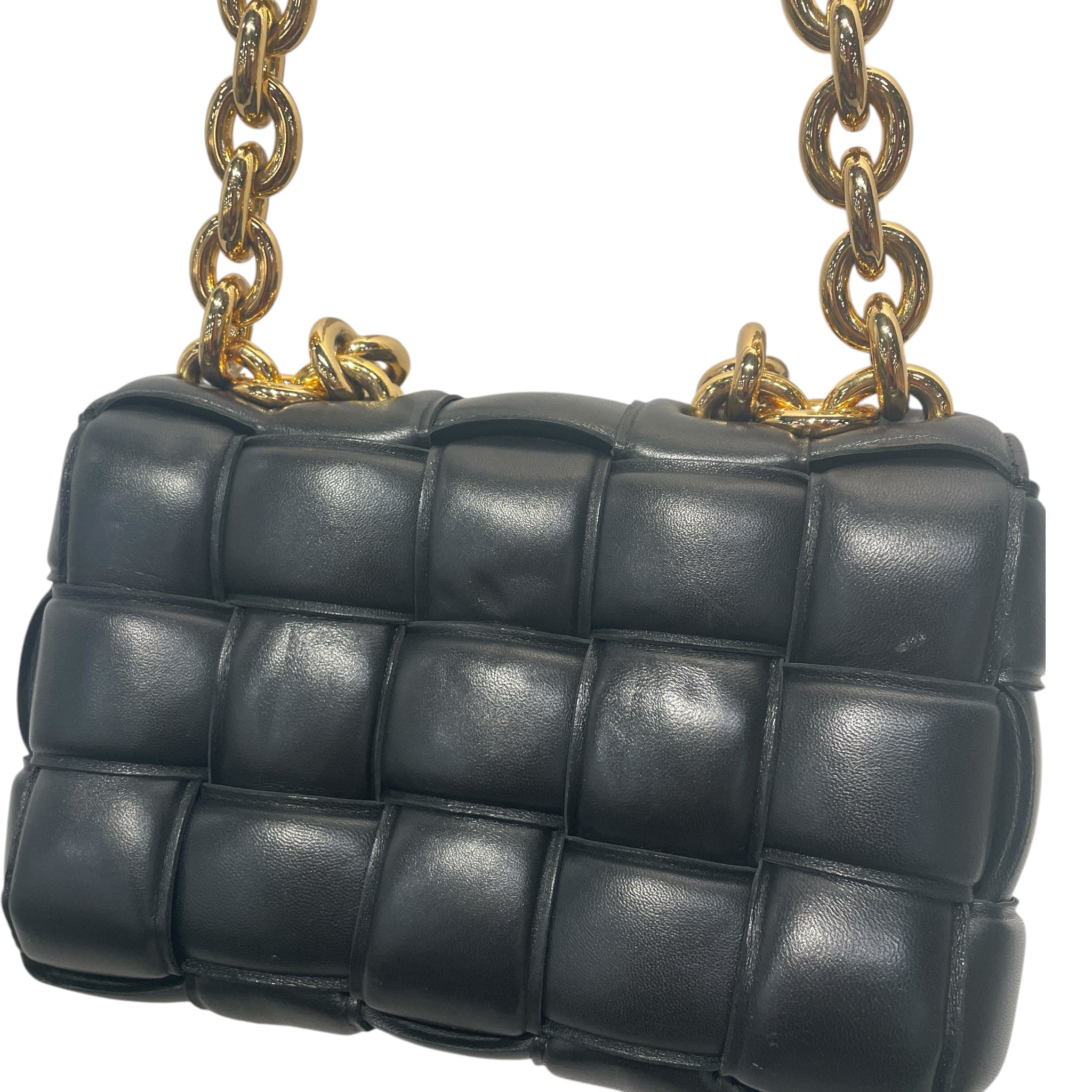 BOTTEGA VENETA/Bag/Leather/BLK/ view 5