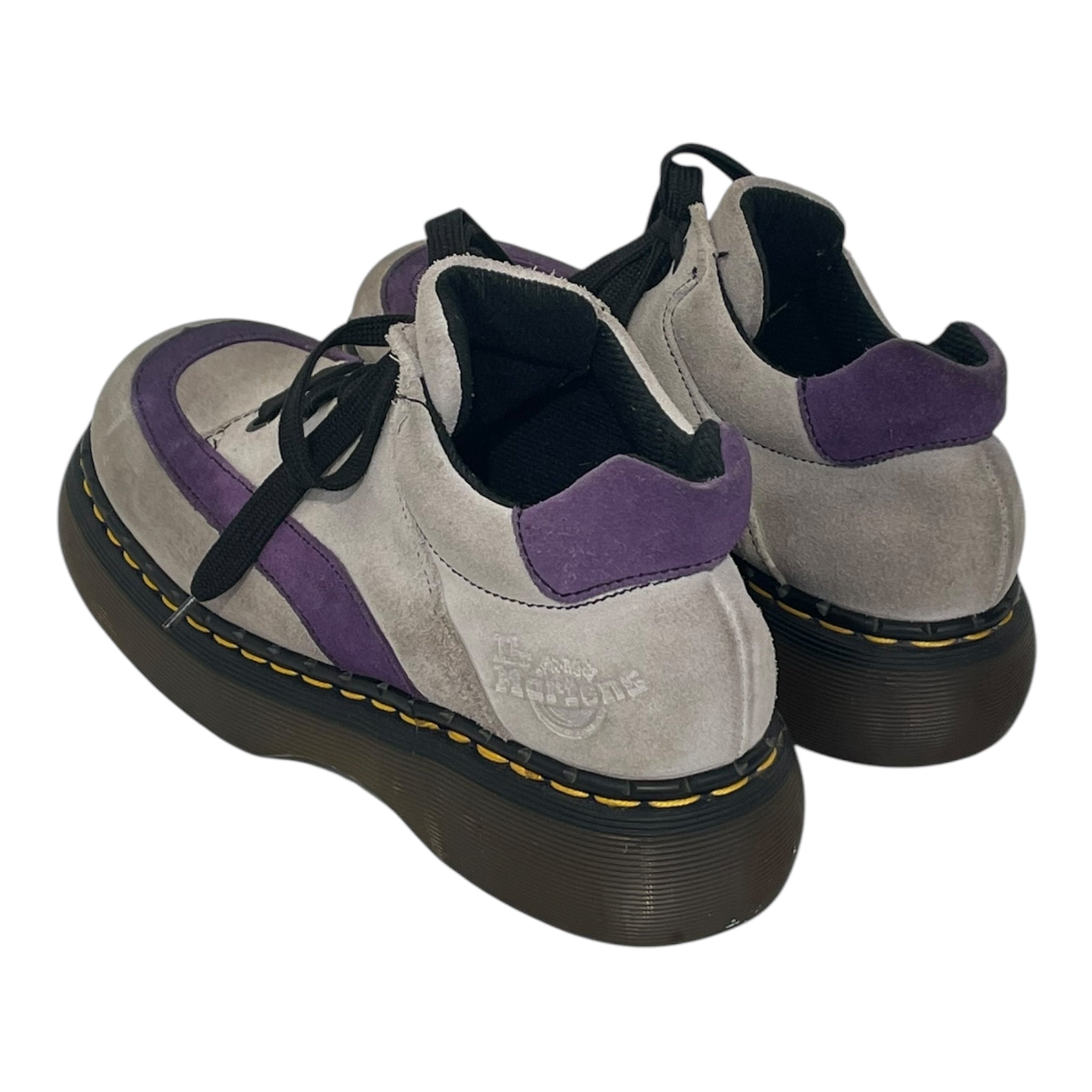 Dr.Martens/Loafers/US 7/Leather/GRY/rare 90s england made, 8345 view 2