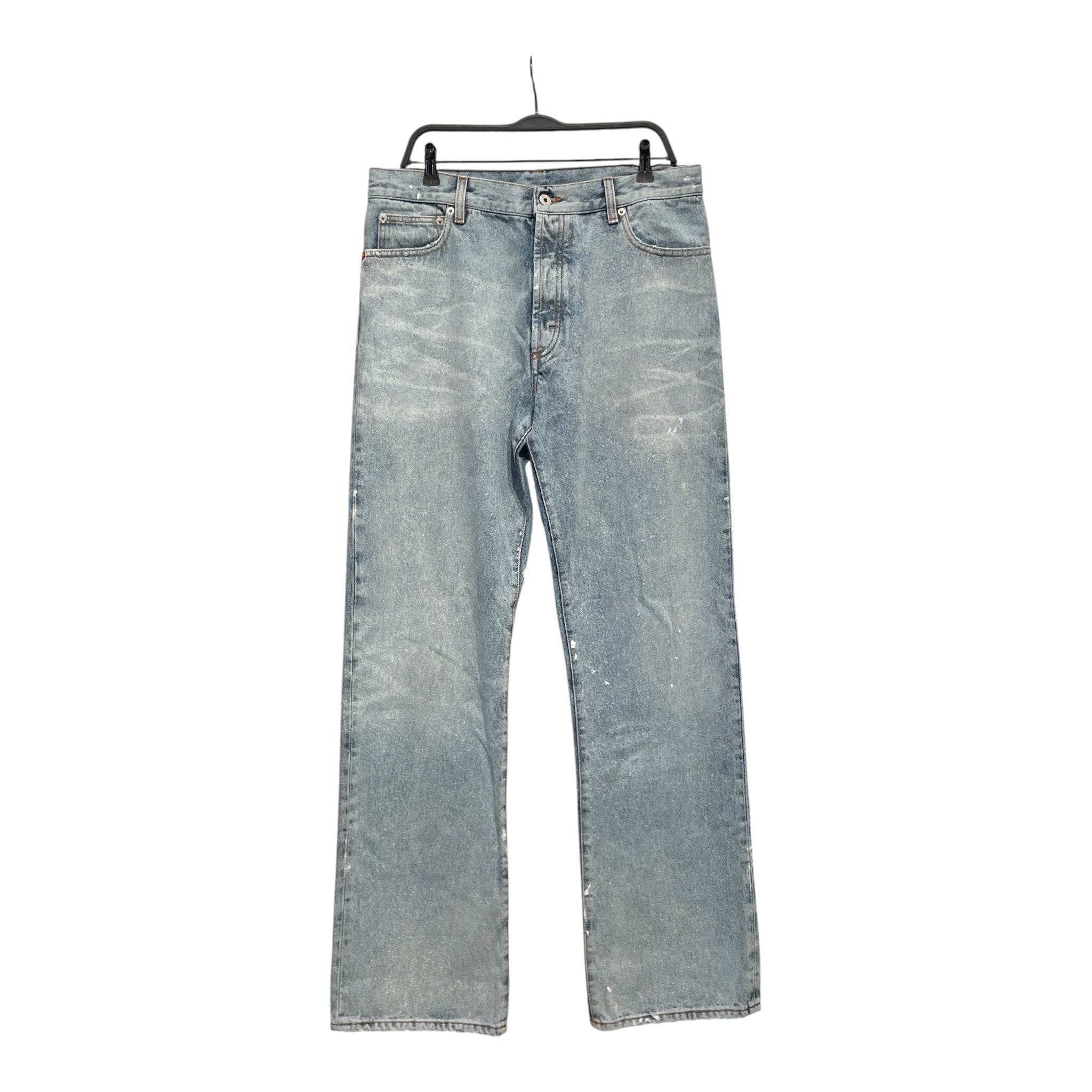 HERON PRESTON/Straight Pants/34/Denim/BLU/Low-rise/ view 1