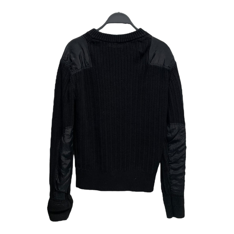 Helmut Lang/Heavy Sweater/XS/Cotton/BLK/