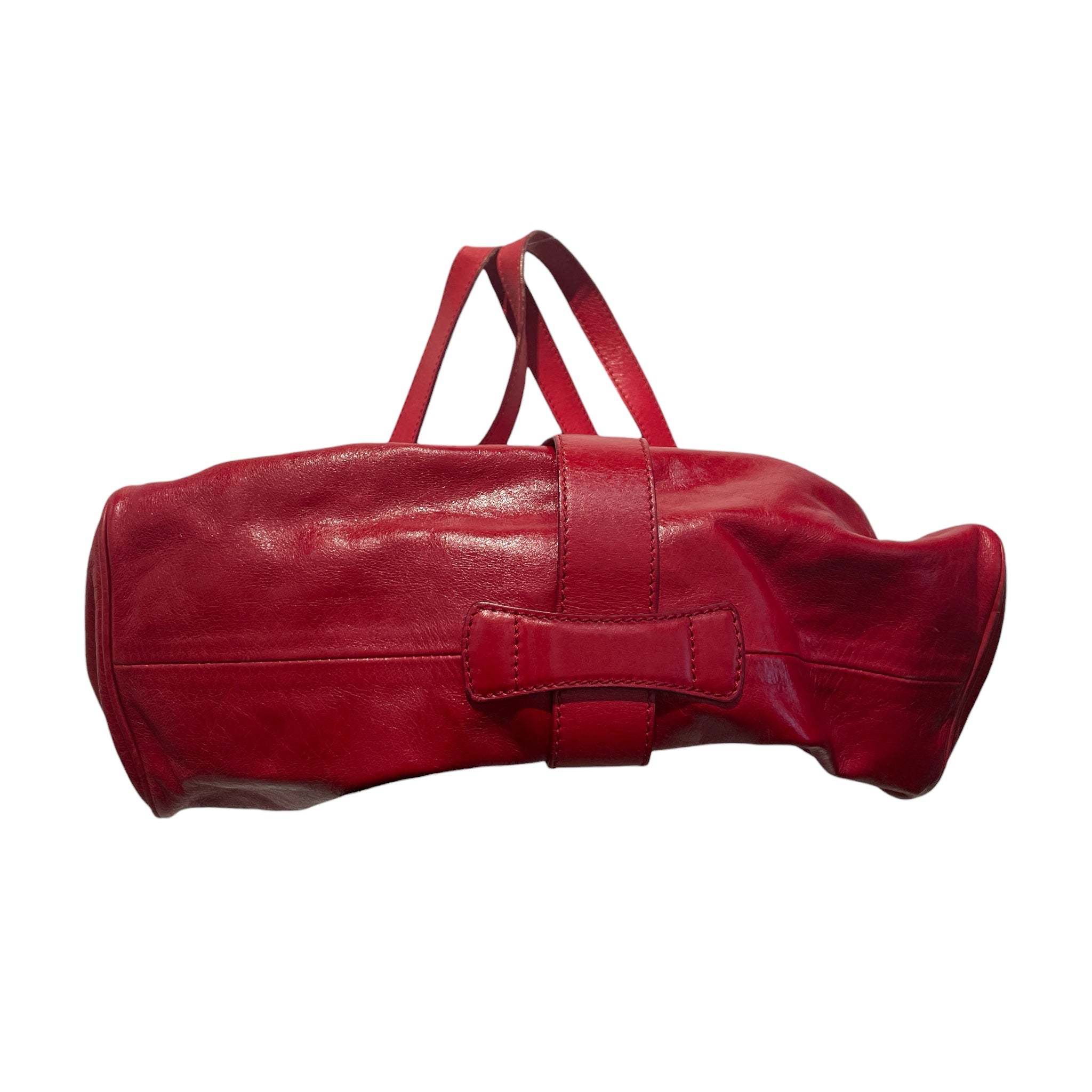 JIMMY CHOO/Bag/Leather/RED/ramona shoulder bag view 4
