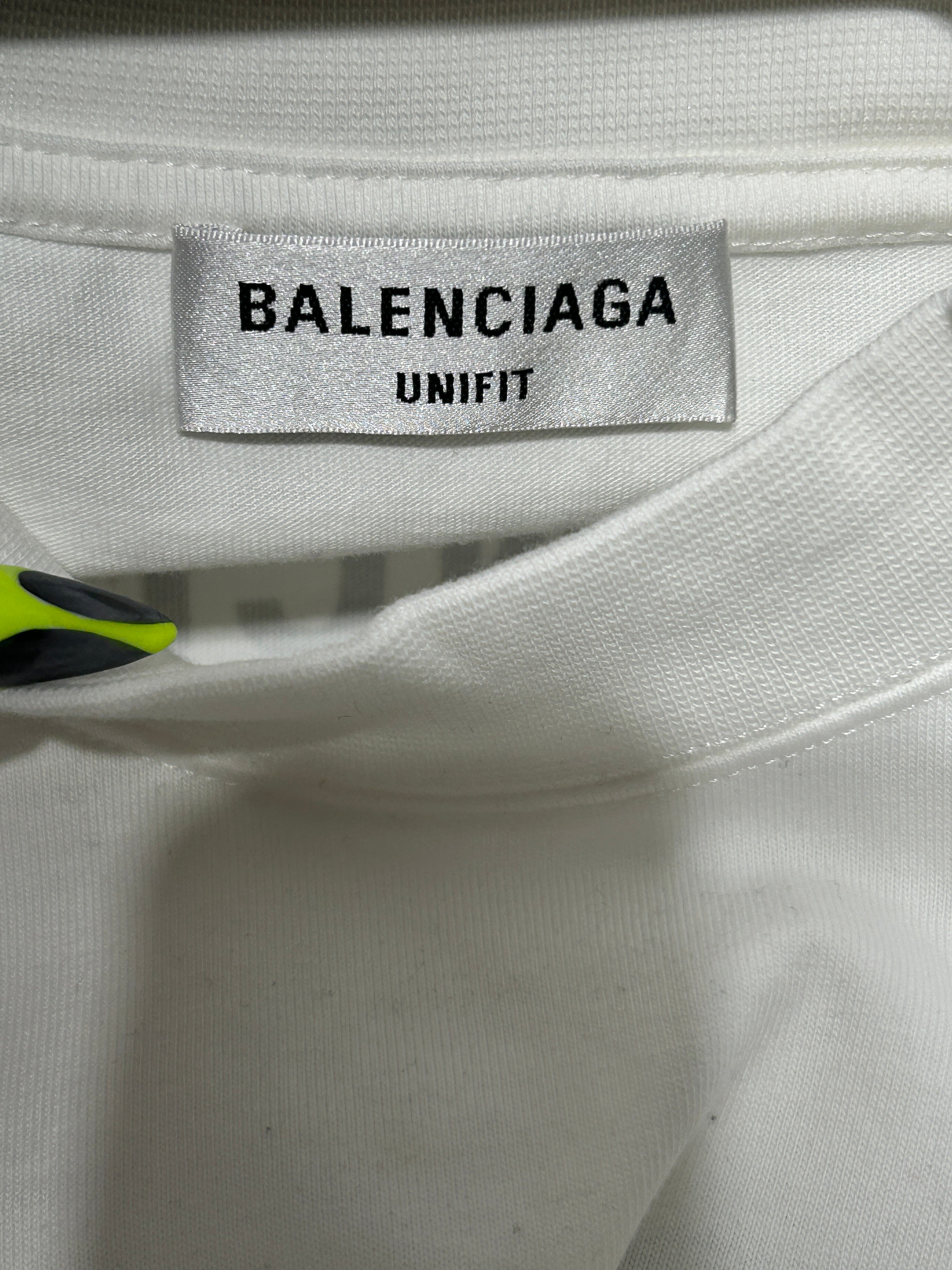 BALENCIAGA/T-Shirt/1/Cotton/WHT/PRIDE 2022 view 3