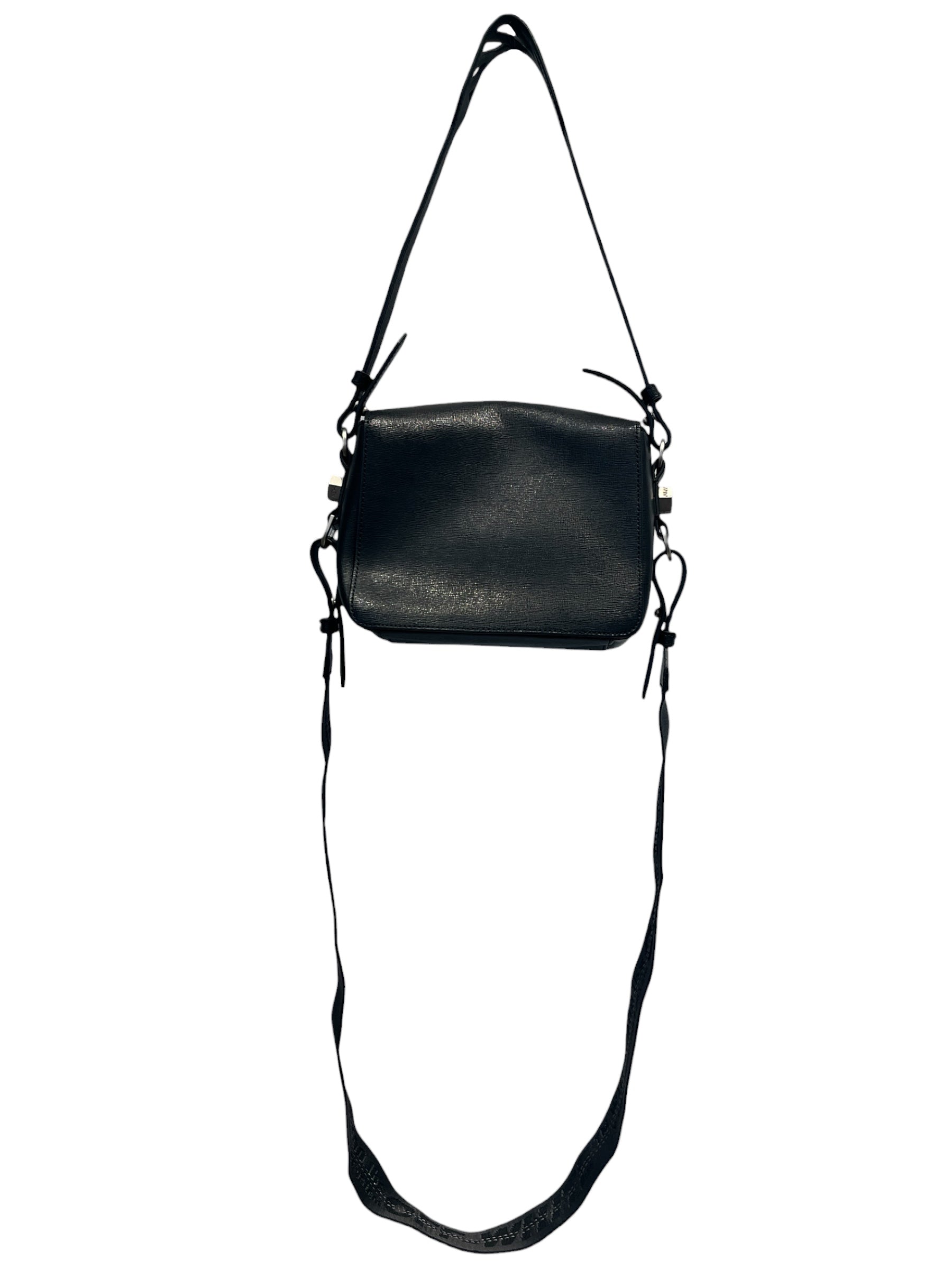 OFF-WHITE/Cross Body Bag/Leather/BLK/ view 4