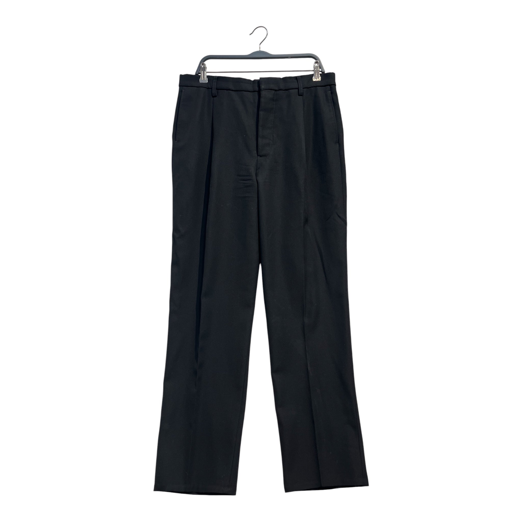 LEMAIRE/Pants/34/Cotton/BLK/tapered leg view 1