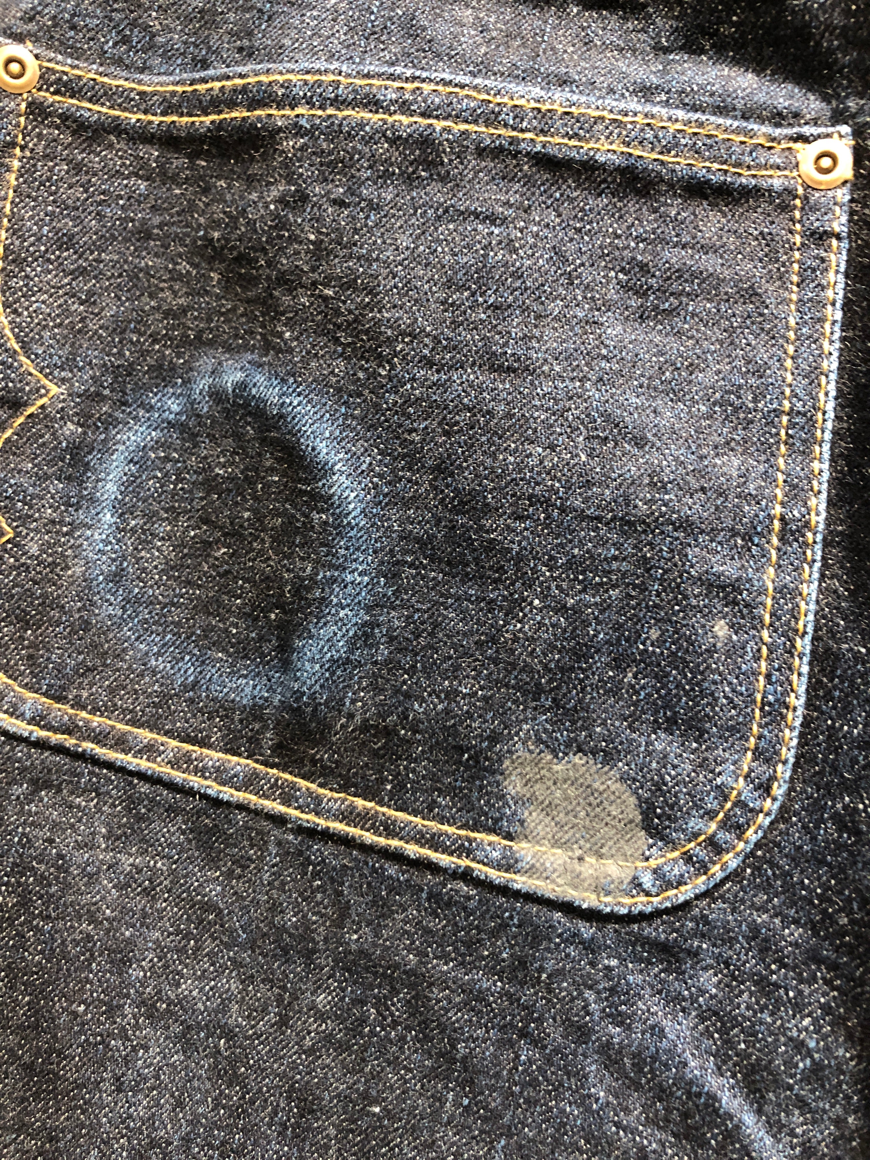 Brain Dead/Pants/34/Denim/NVY/Button Fly/ view 3